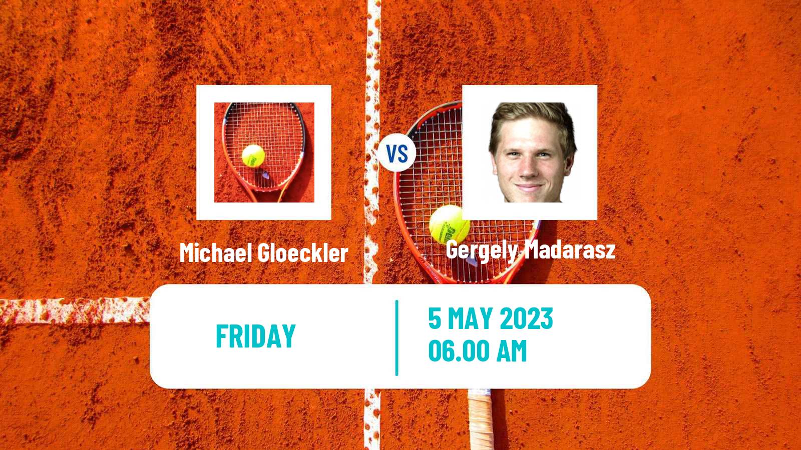 Tennis ITF Tournaments Michael Gloeckler - Gergely Madarasz