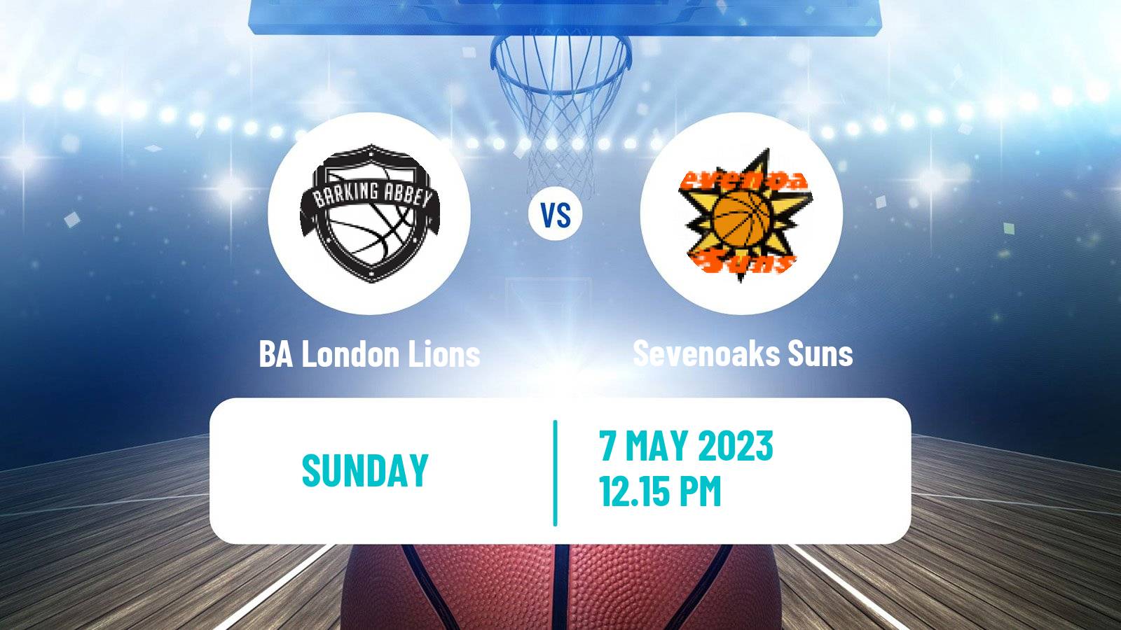 Basketball British WBBL BA London Lions - Sevenoaks Suns