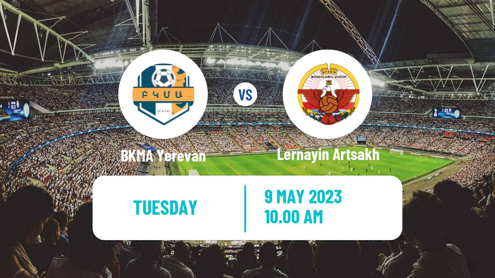 Soccer Armenian Premier League BKMA Yerevan - Lernayin Artsakh