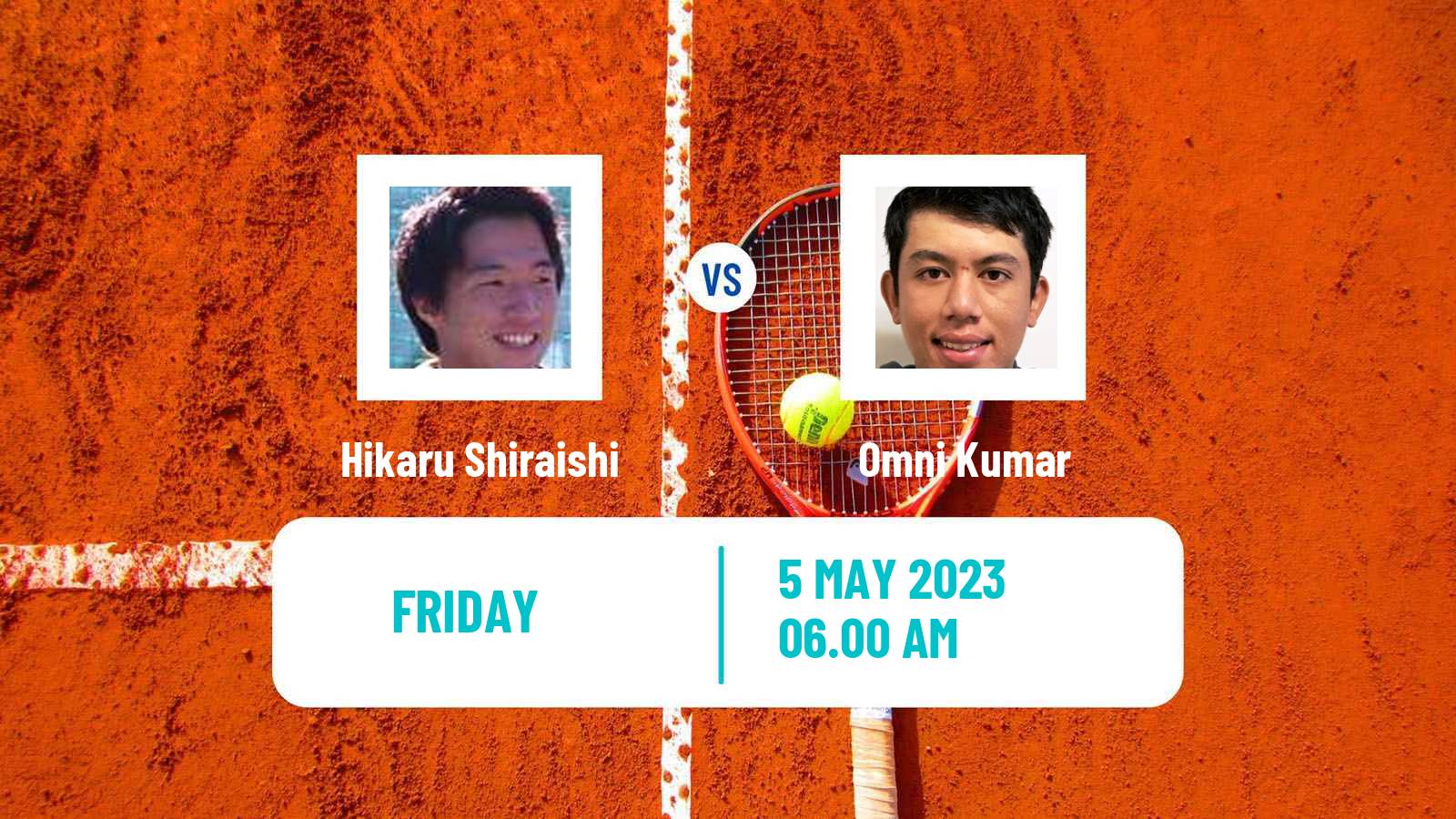 Tennis ITF Tournaments Hikaru Shiraishi - Omni Kumar