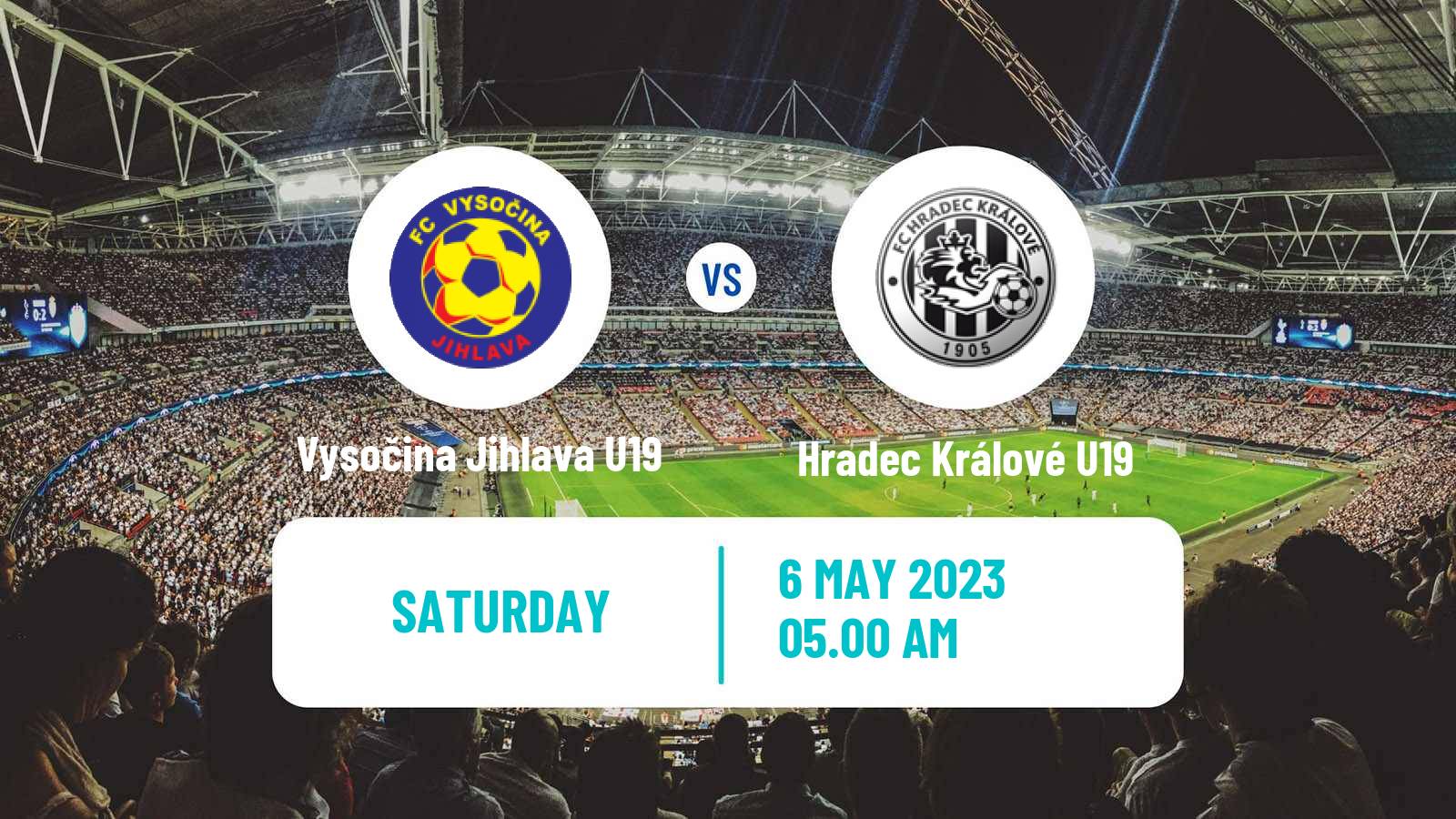 Soccer Czech U19 League Vysočina Jihlava U19 - Hradec Králové U19