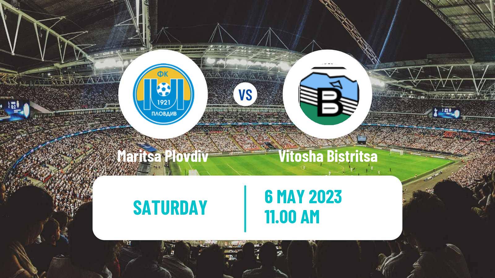 Soccer Bulgarian Vtora Liga Maritsa Plovdiv - Vitosha Bistritsa