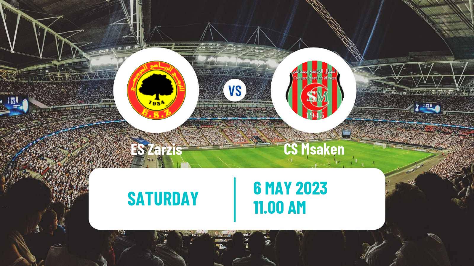 Soccer Tunisian Ligue 2 Zarzis - Msaken