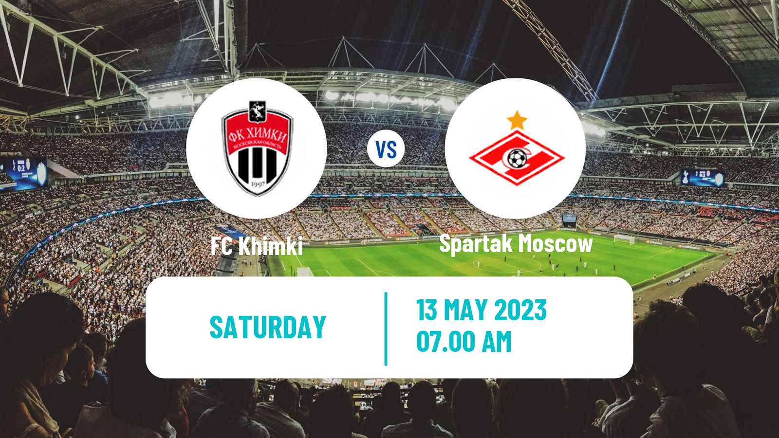 Soccer Russian Premier League Khimki - Spartak Moscow