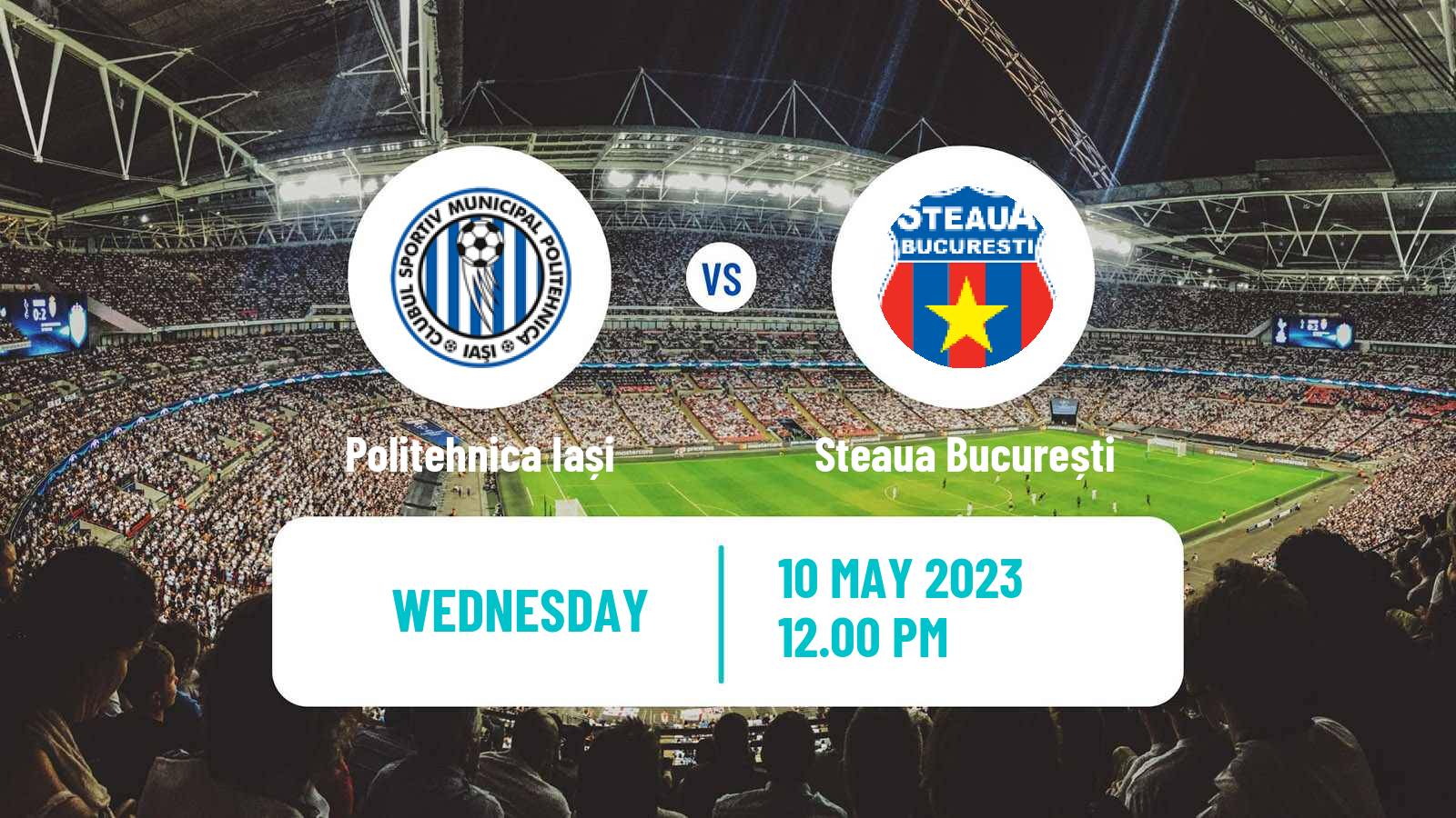 Soccer Romanian Division 2 Politehnica Iași - Steaua București