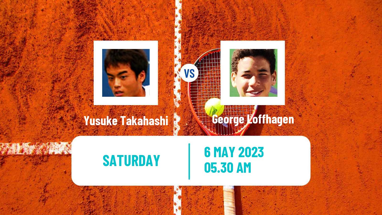 Tennis ITF Tournaments Yusuke Takahashi - George Loffhagen