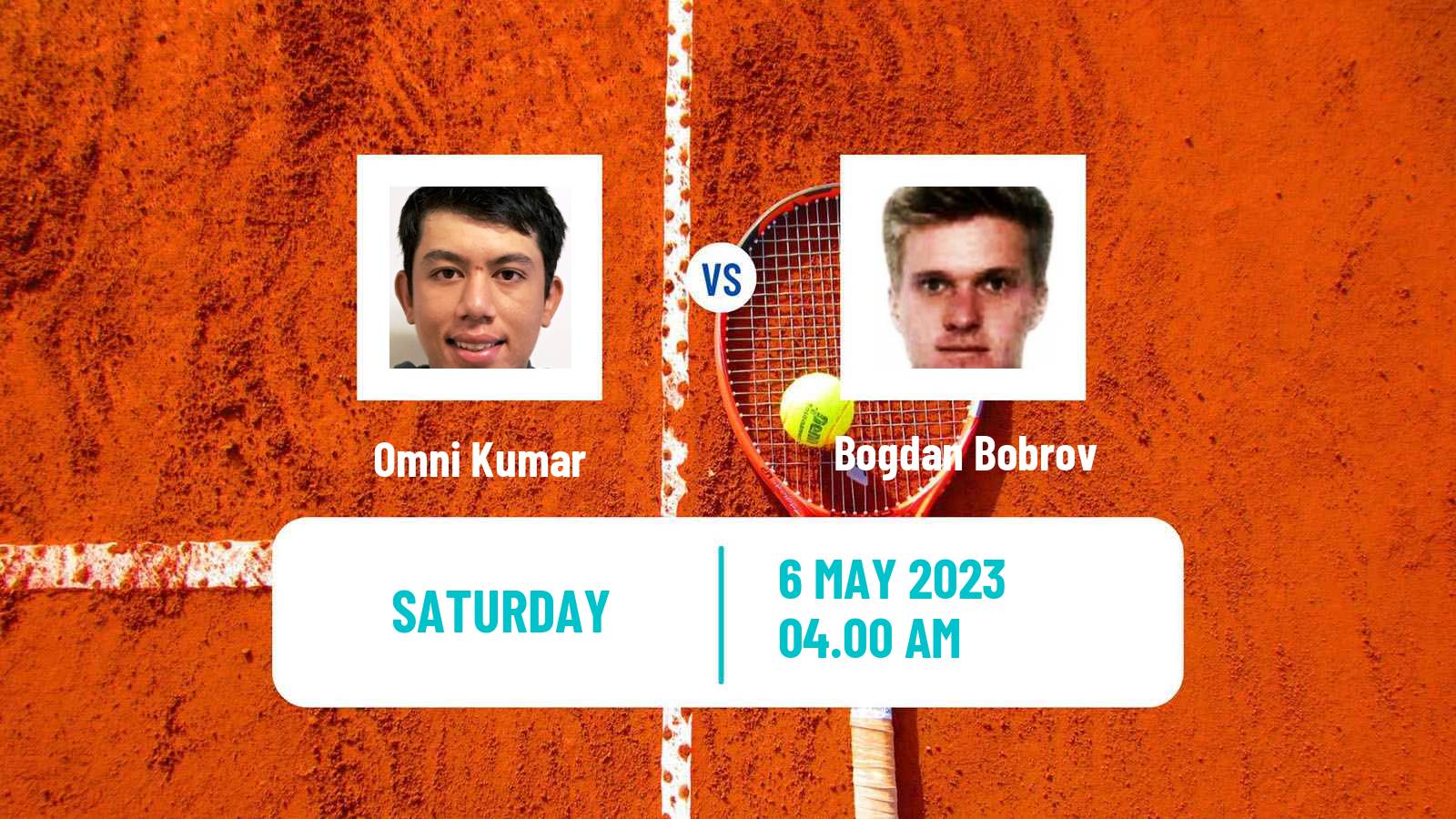 Tennis ITF Tournaments Omni Kumar - Bogdan Bobrov