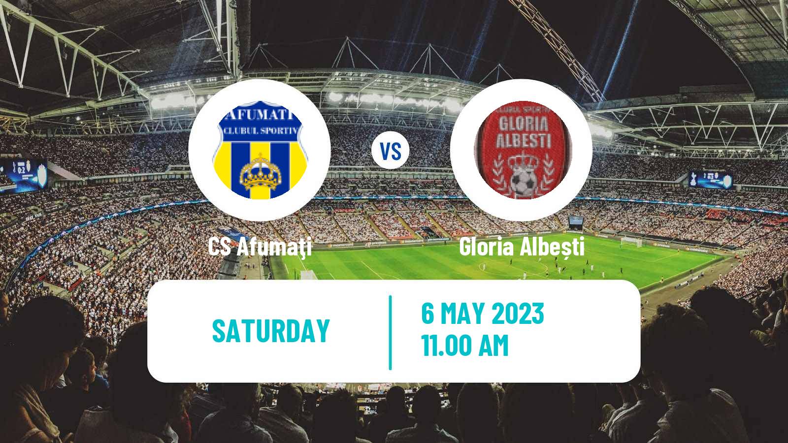 Soccer Romanian Liga 3 - Seria 3 Afumaţi - Gloria Albești