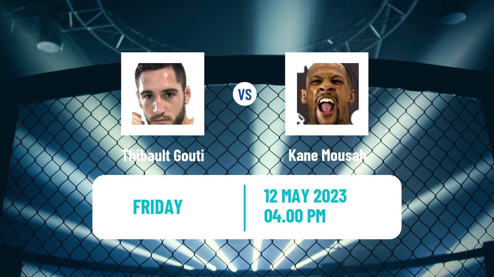 MMA MMA Thibault Gouti - Kane Mousah