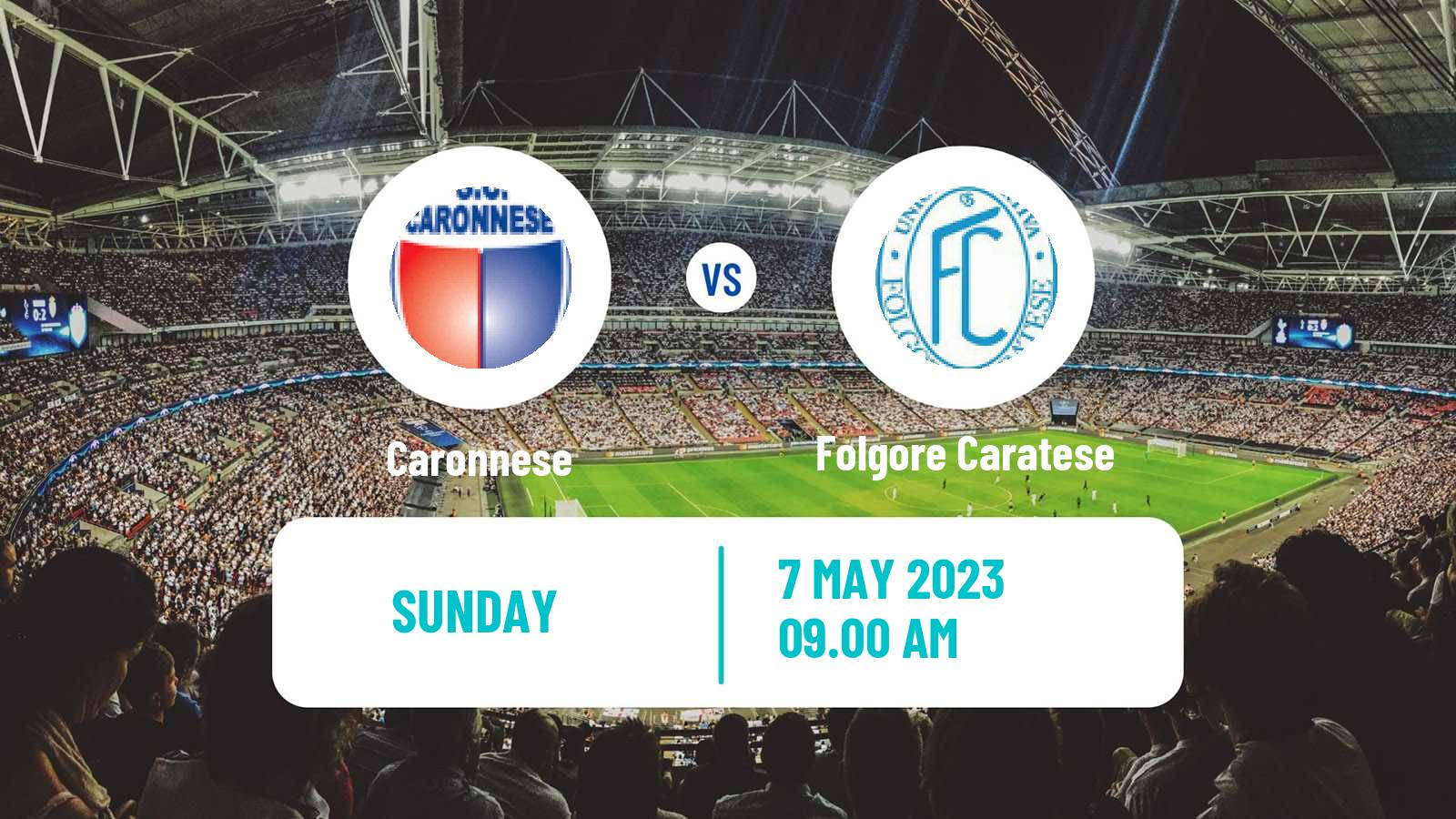 Soccer Italian Serie D - Group B Caronnese - Folgore Caratese