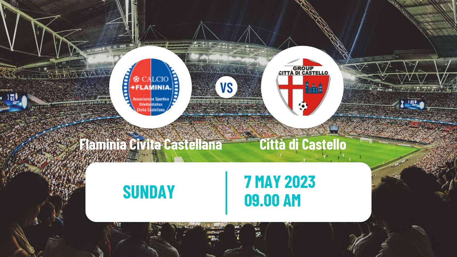 Soccer Italian Serie D - Group E Flaminia Civita Castellana - Città di Castello