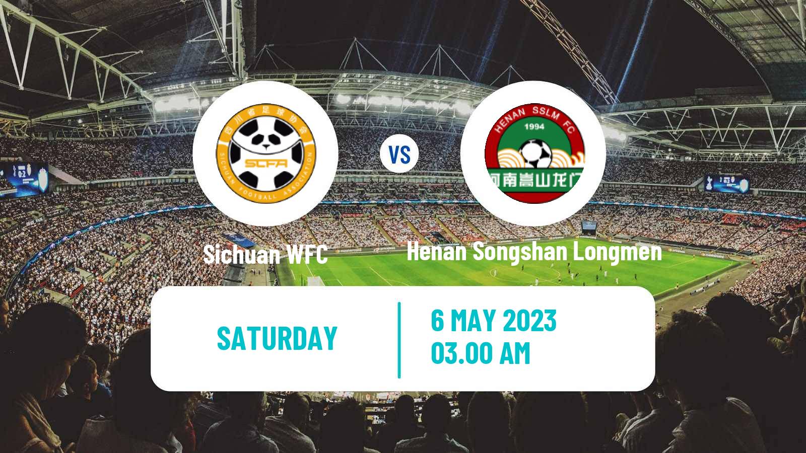 Soccer Chinese Super League Women Sichuan - Henan Songshan Longmen