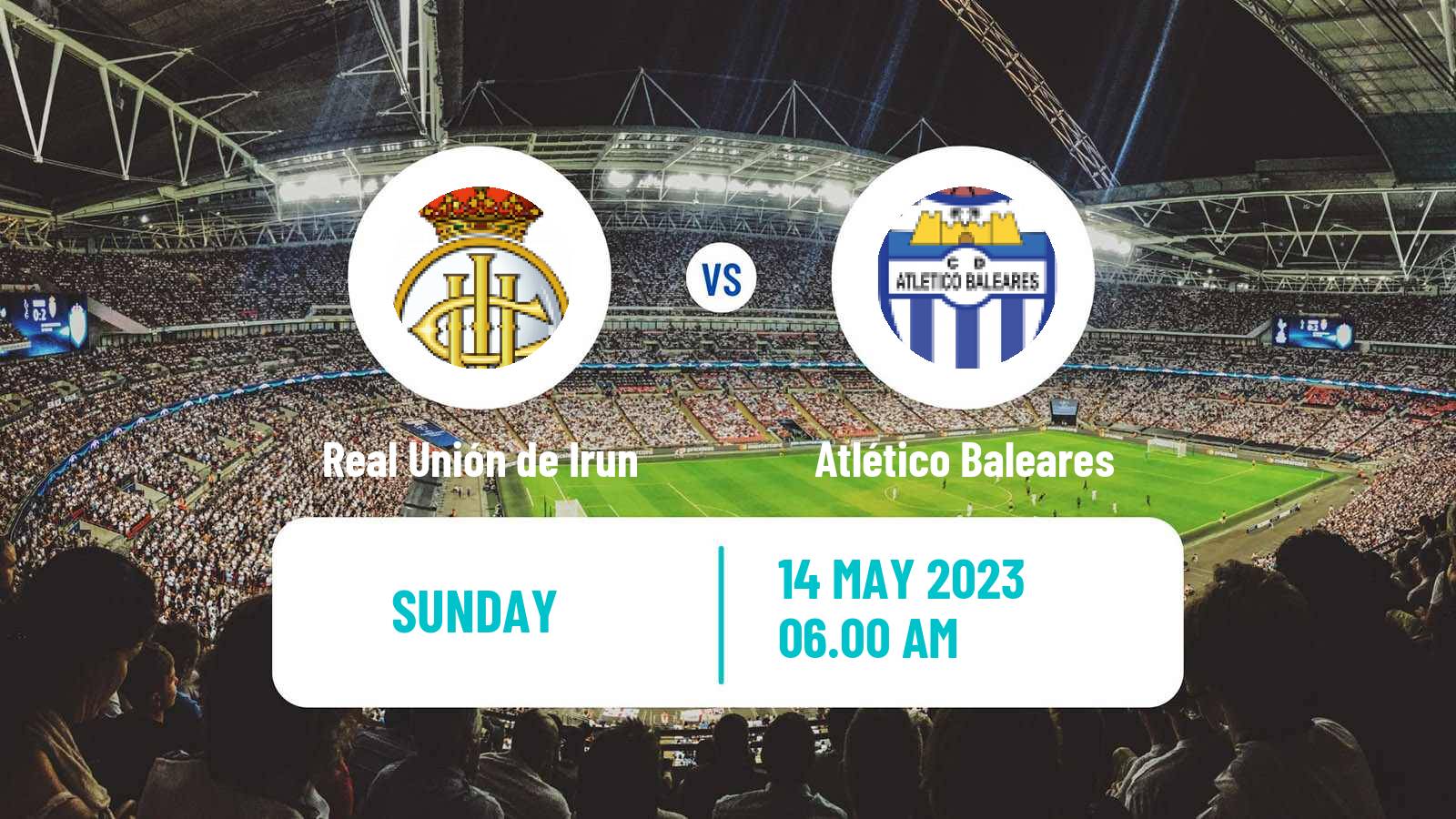 Soccer Spanish Primera RFEF Group 2 Real Unión de Irun - Atlético Baleares