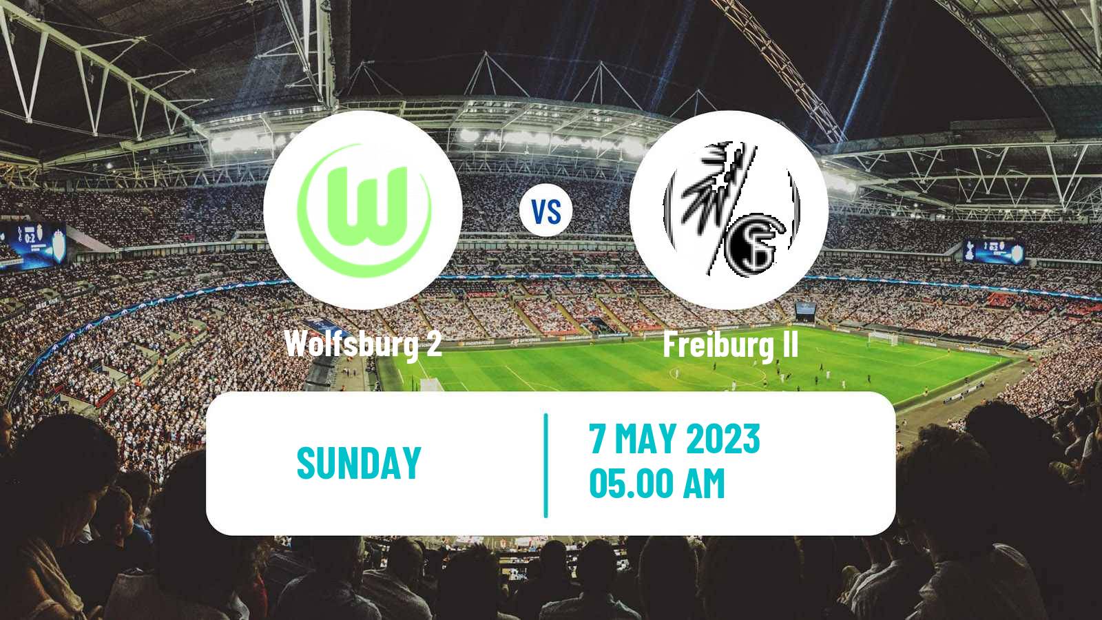 Soccer German 2 Bundesliga Women Wolfsburg 2 - Freiburg II