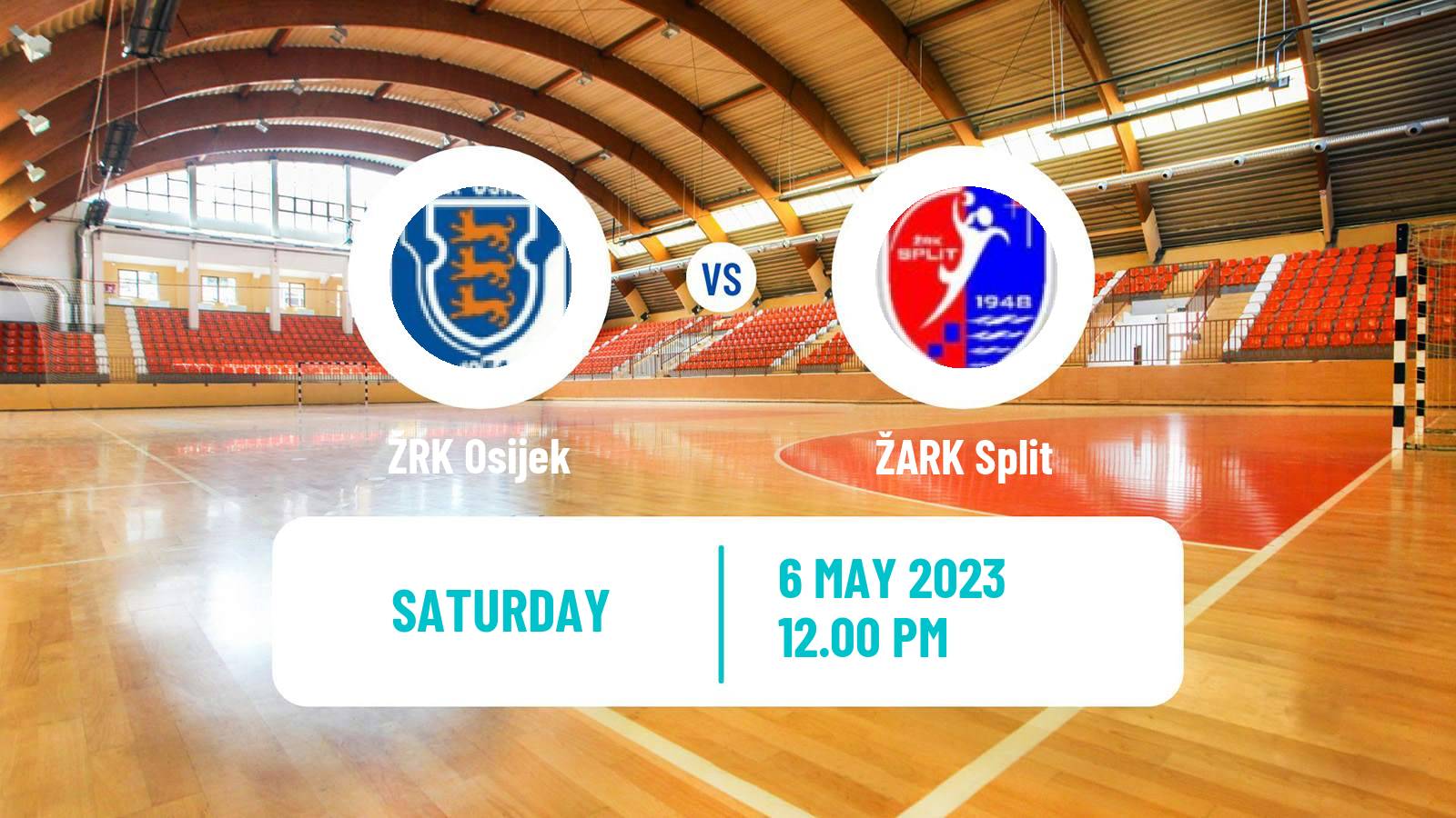 Handball Croatian 1 HRL Handball Women Osijek - ŽARK Split