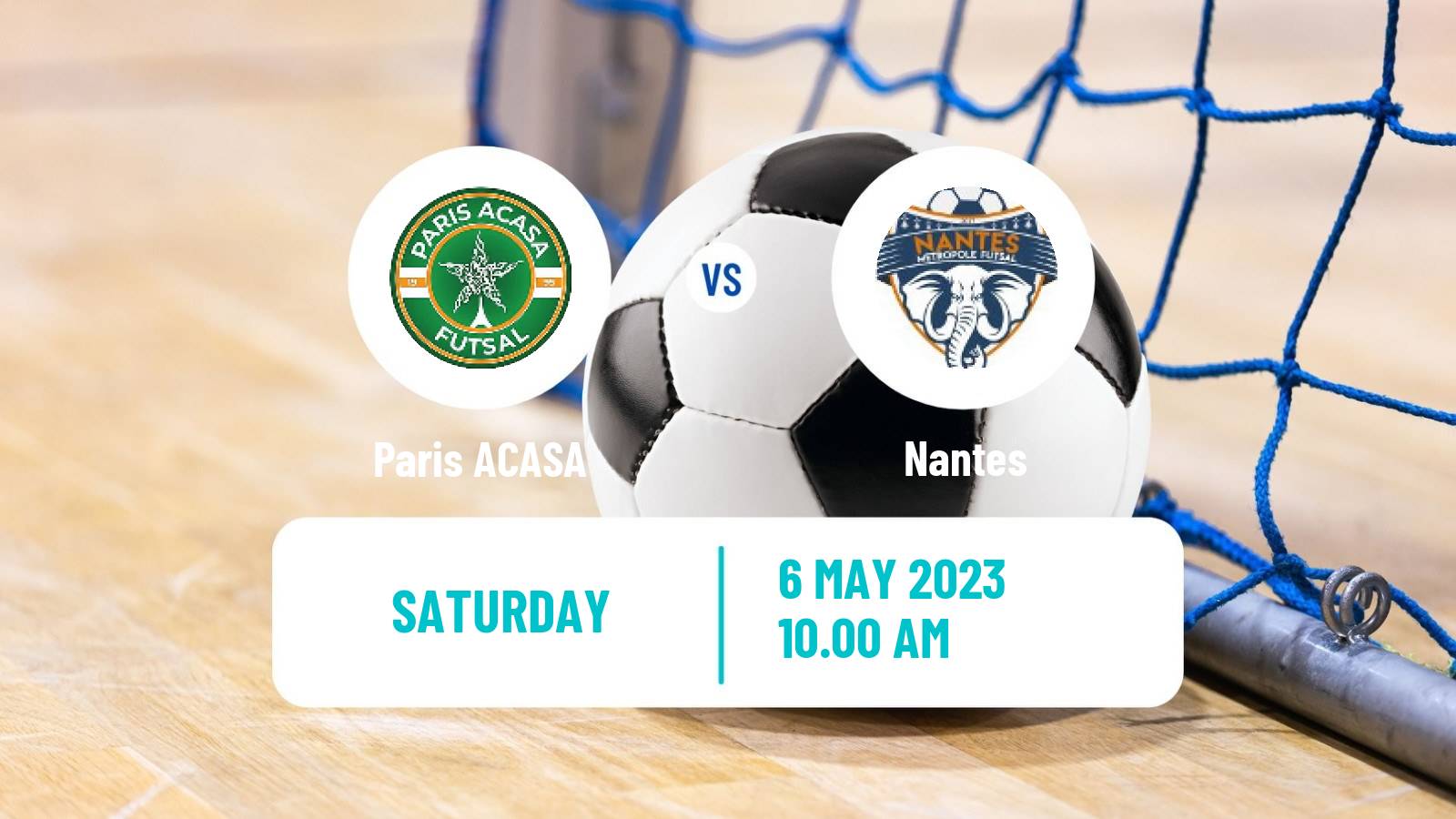 Futsal French D1 Futsal Paris ACASA - Nantes