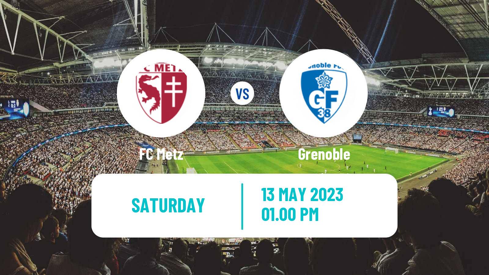 Soccer French Ligue 2 Metz - Grenoble
