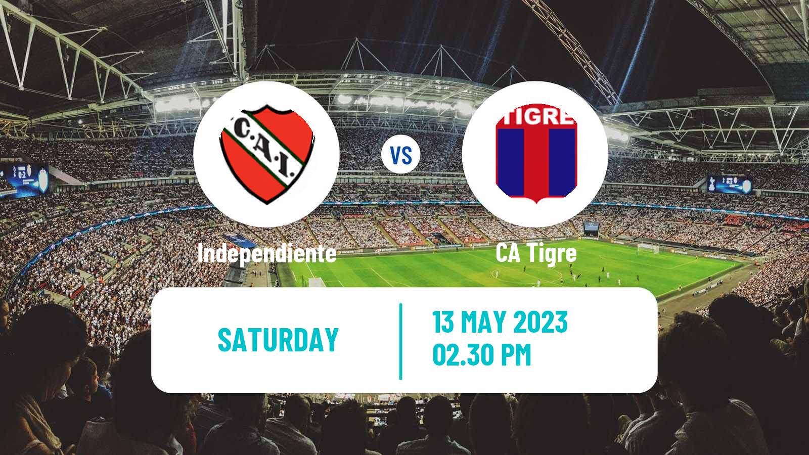 Soccer Argentinian Liga Profesional Independiente - Tigre
