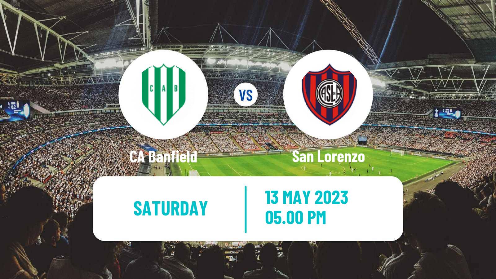 Soccer Argentinian Liga Profesional Banfield - San Lorenzo