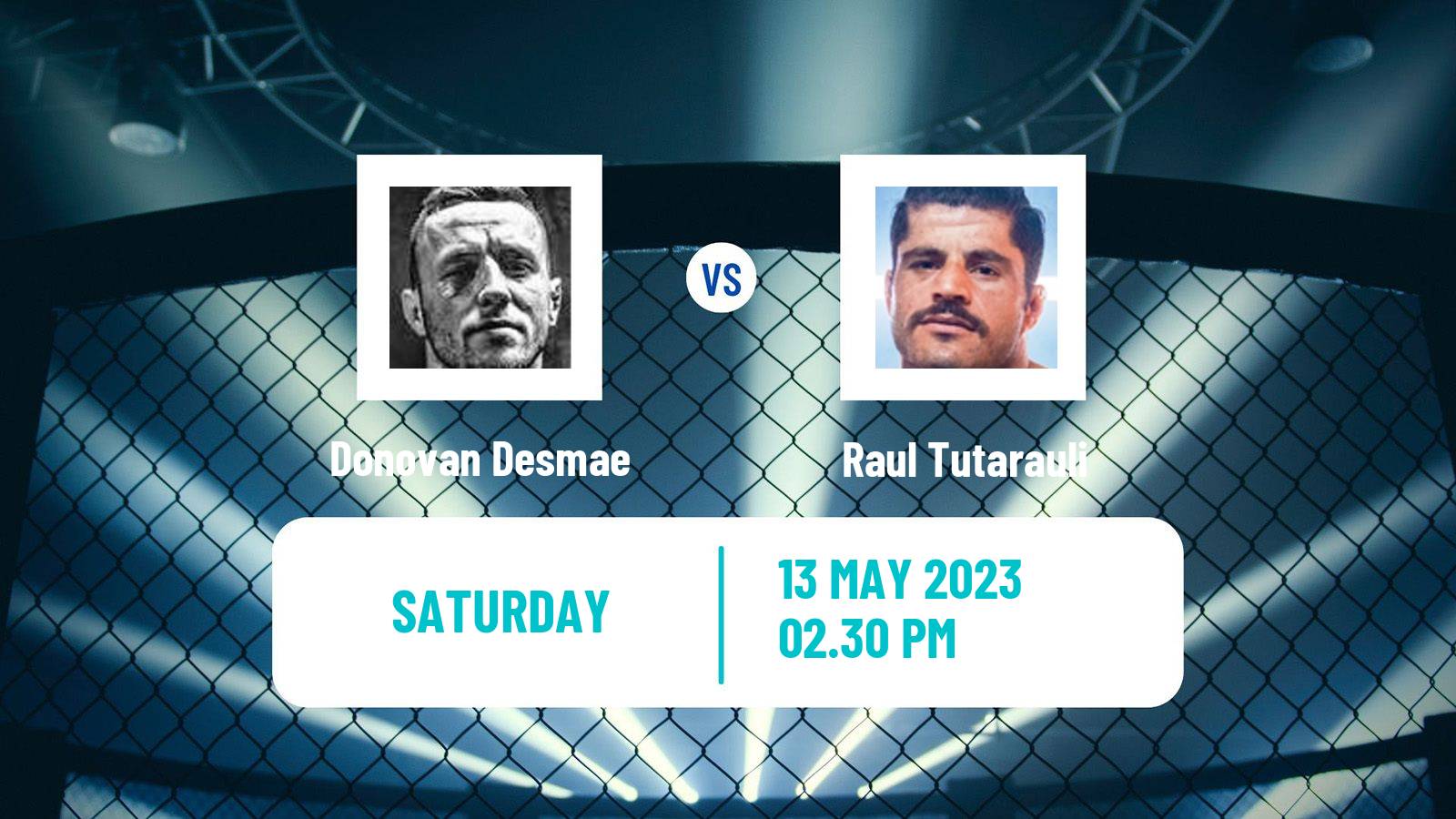 MMA MMA Donovan Desmae - Raul Tutarauli