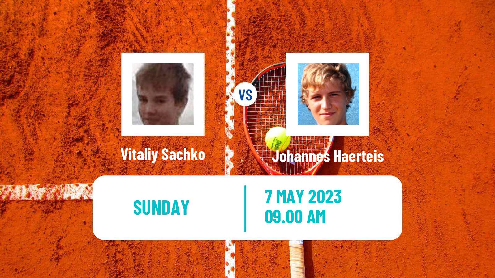 Tennis ATP Challenger Vitaliy Sachko - Johannes Haerteis