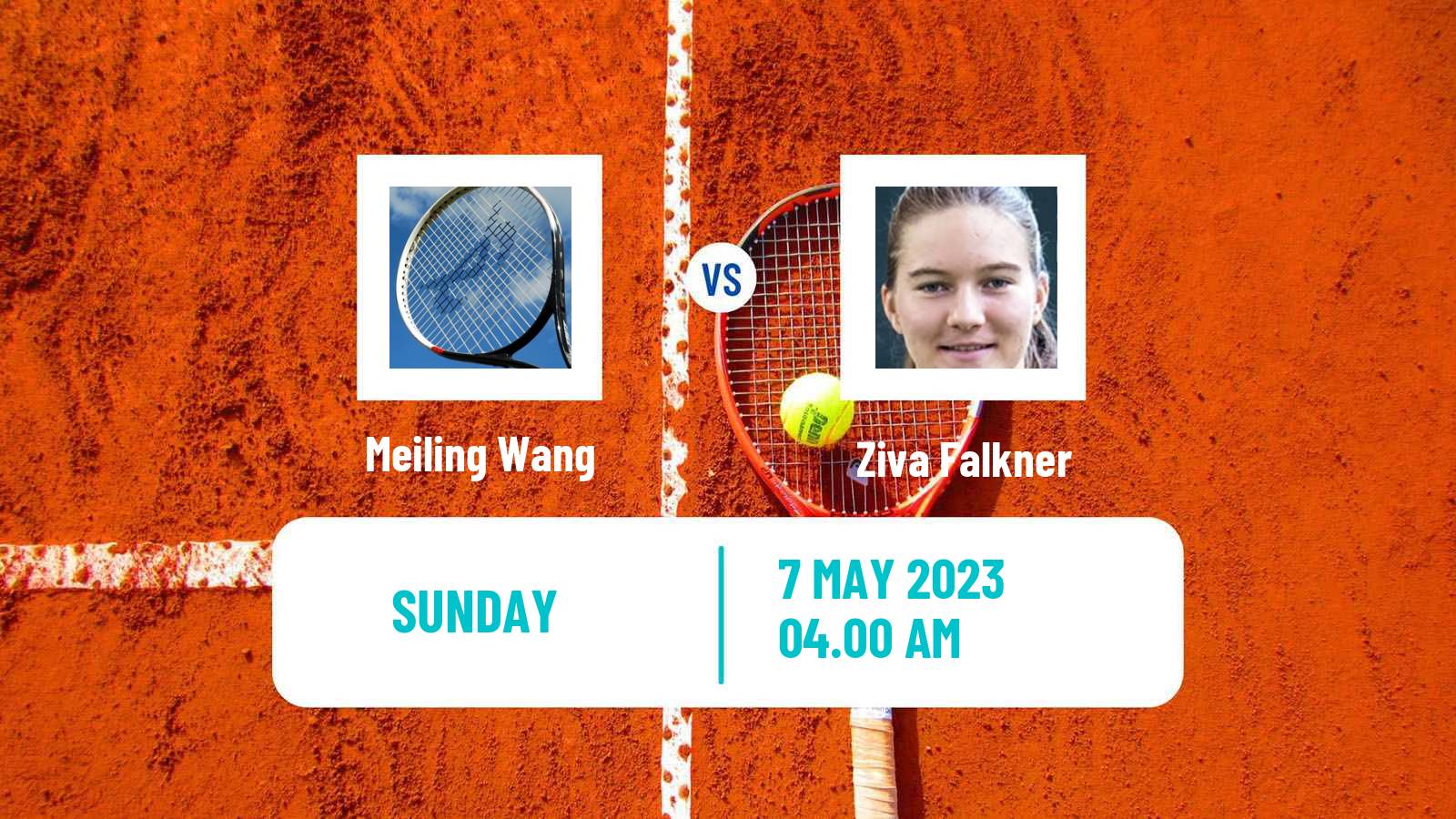 Tennis ITF Tournaments Meiling Wang - Ziva Falkner