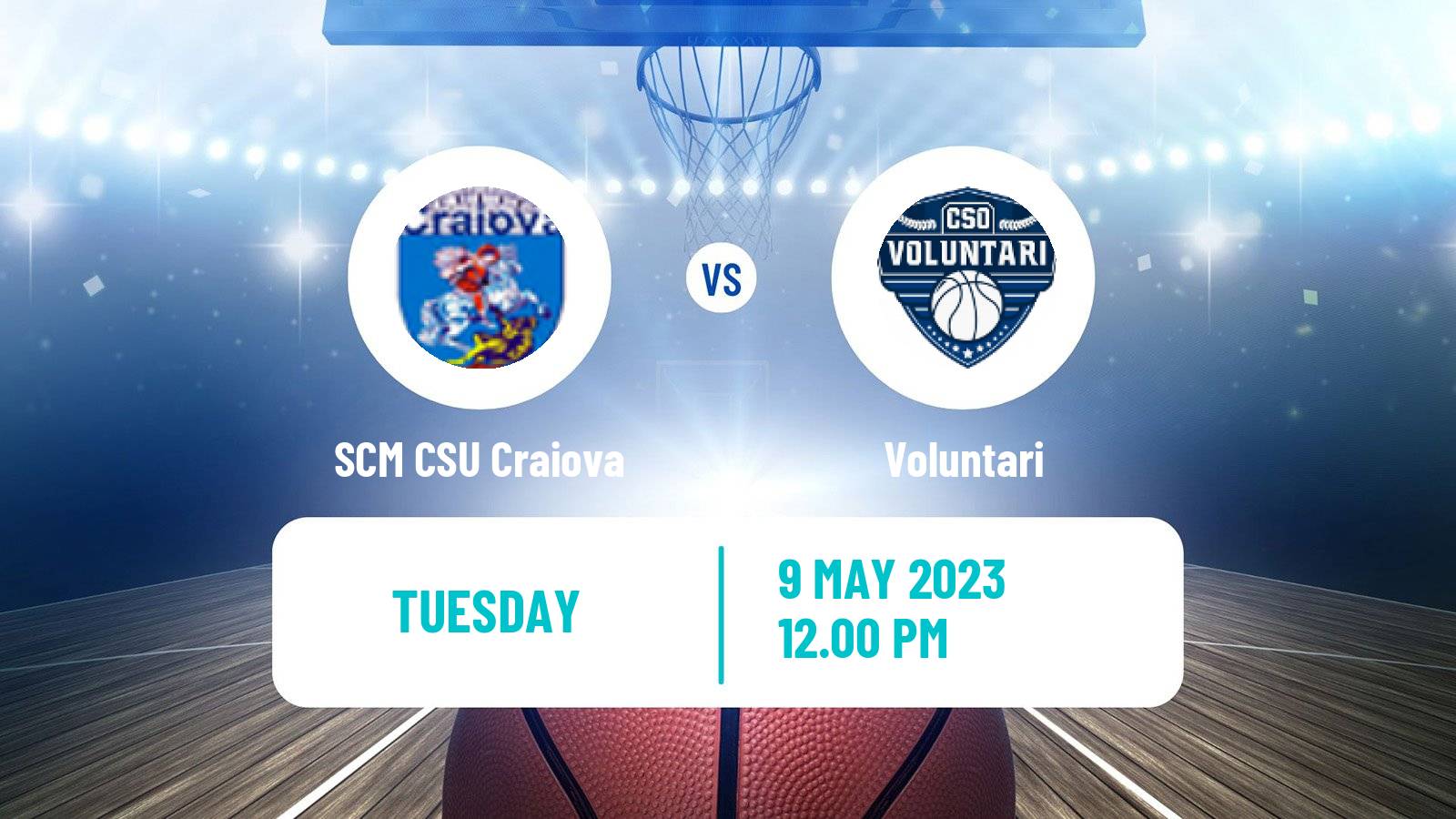 Basketball Romanian Divizia A Basketball SCM CSU Craiova - Voluntari