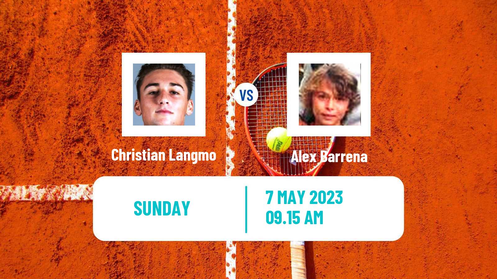 Tennis ATP Challenger Christian Langmo - Alex Barrena