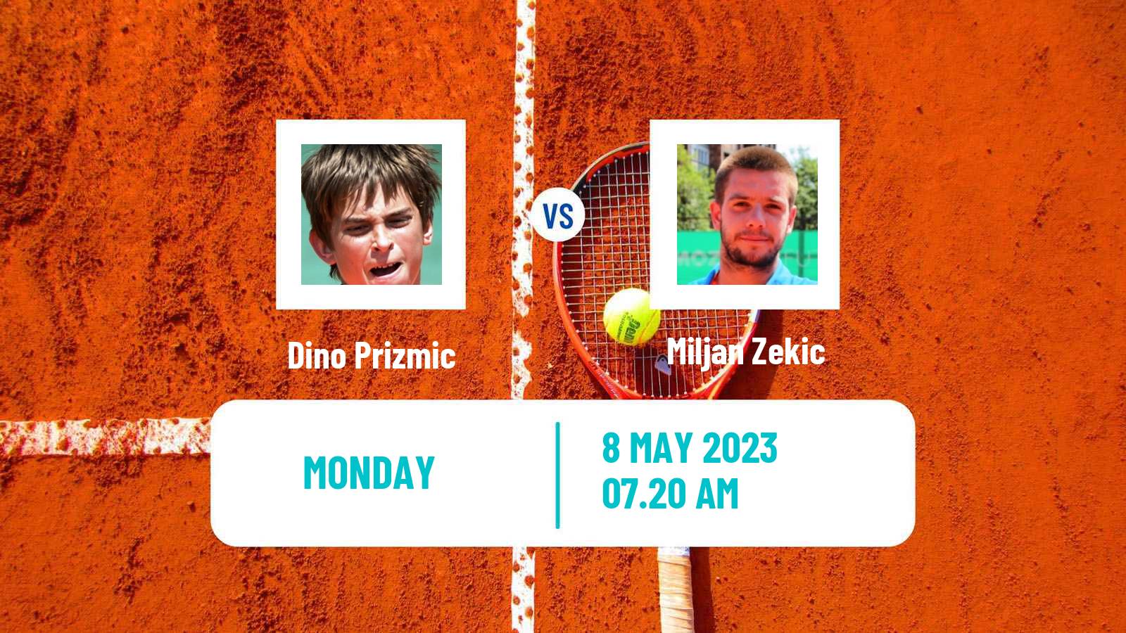 Tennis ATP Challenger Dino Prizmic - Miljan Zekic