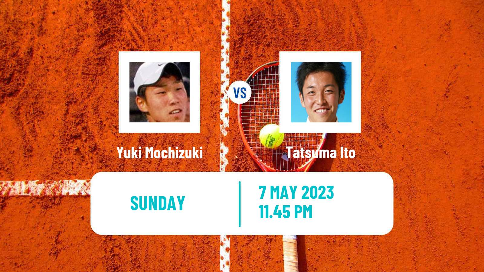 Tennis ATP Challenger Yuki Mochizuki - Tatsuma Ito