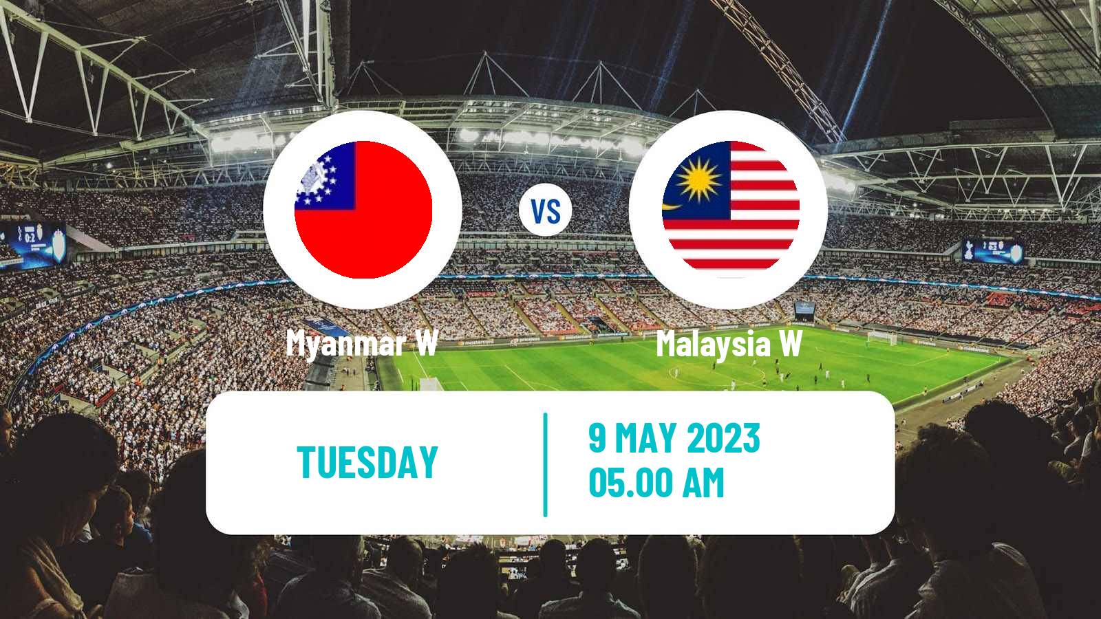 Soccer Southeast Asian Games Women Myanmar W - Malaysia W