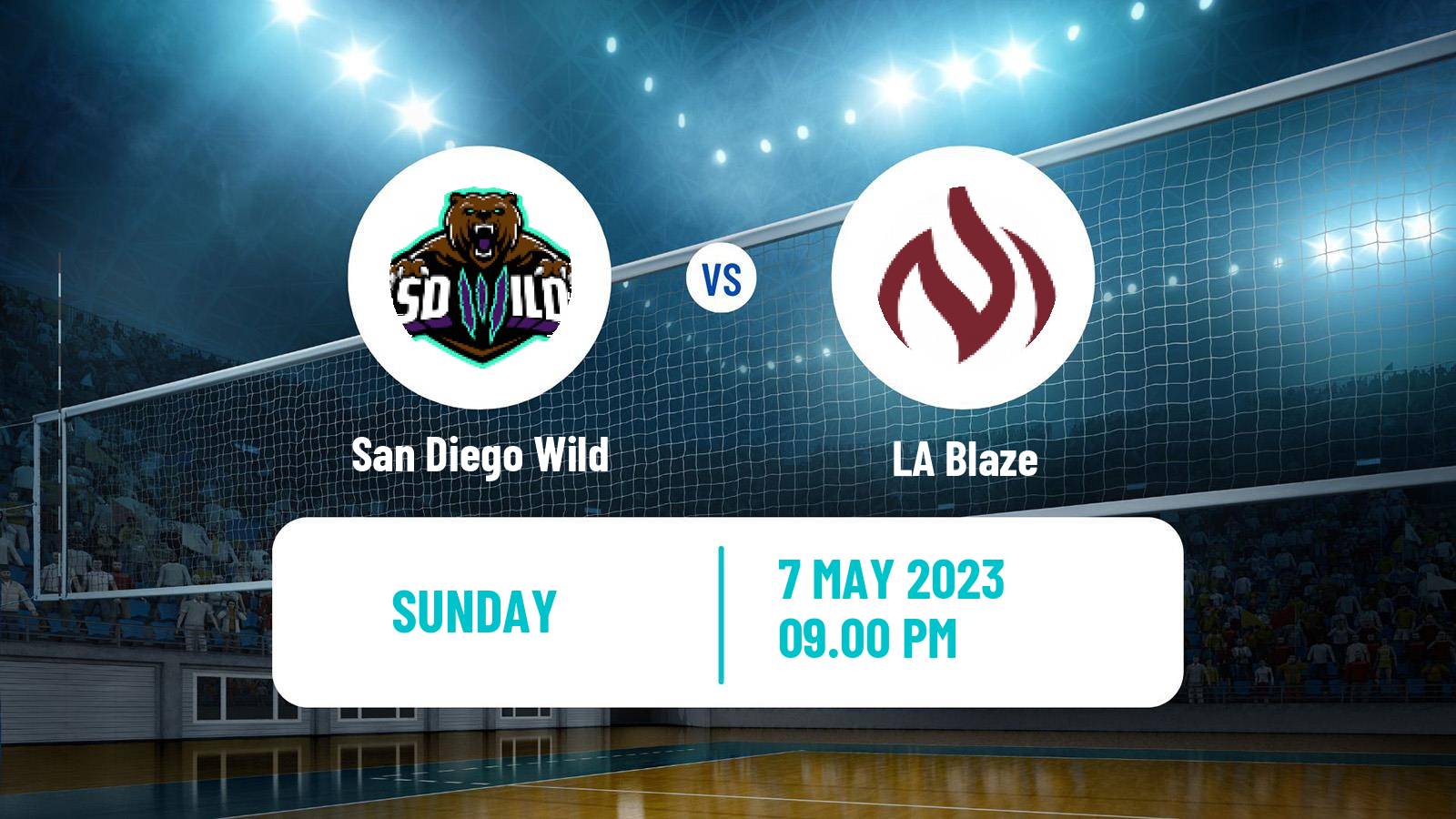 Volleyball NVA San Diego Wild - LA Blaze