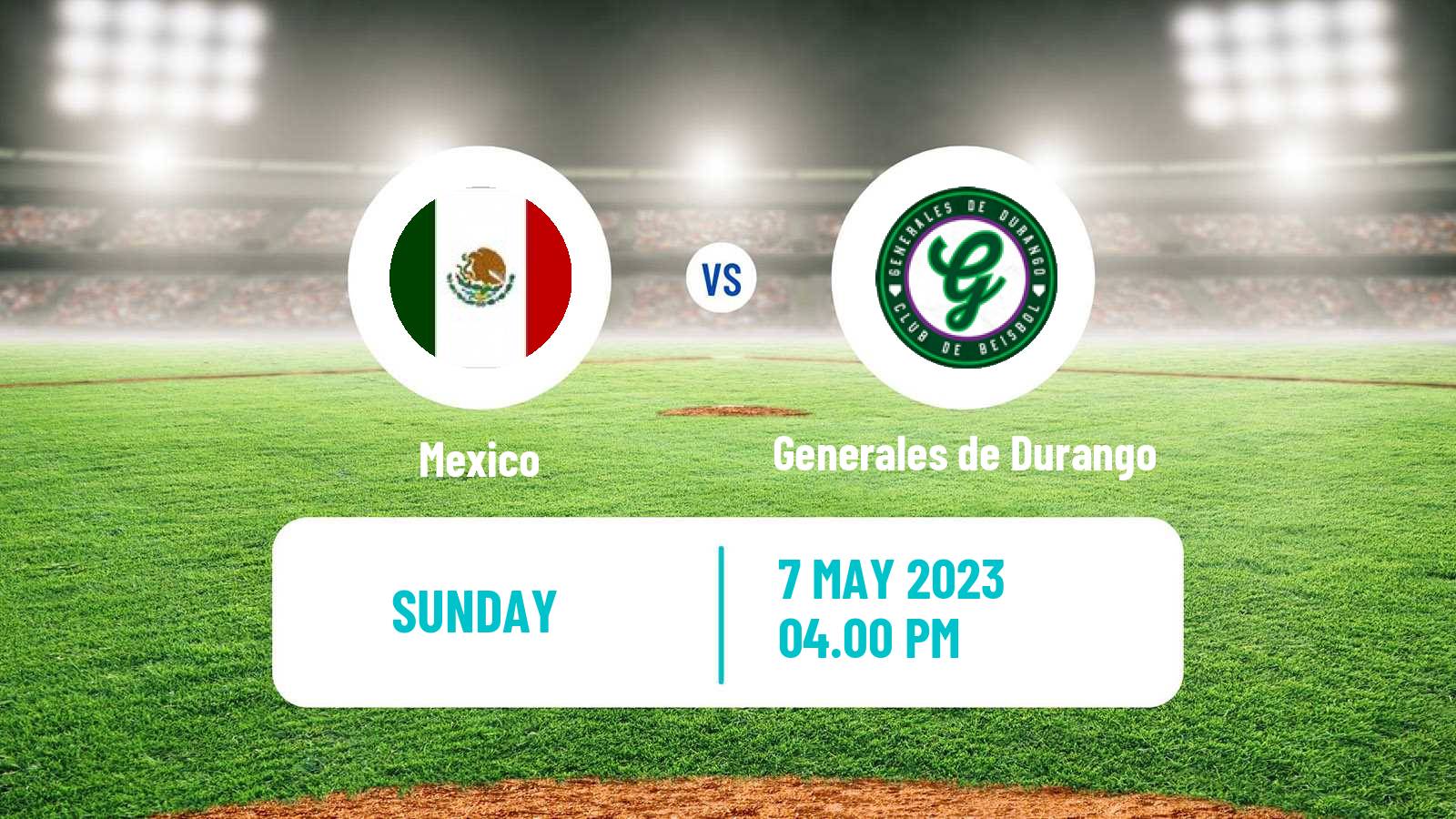 Baseball LMB Mexico - Generales de Durango