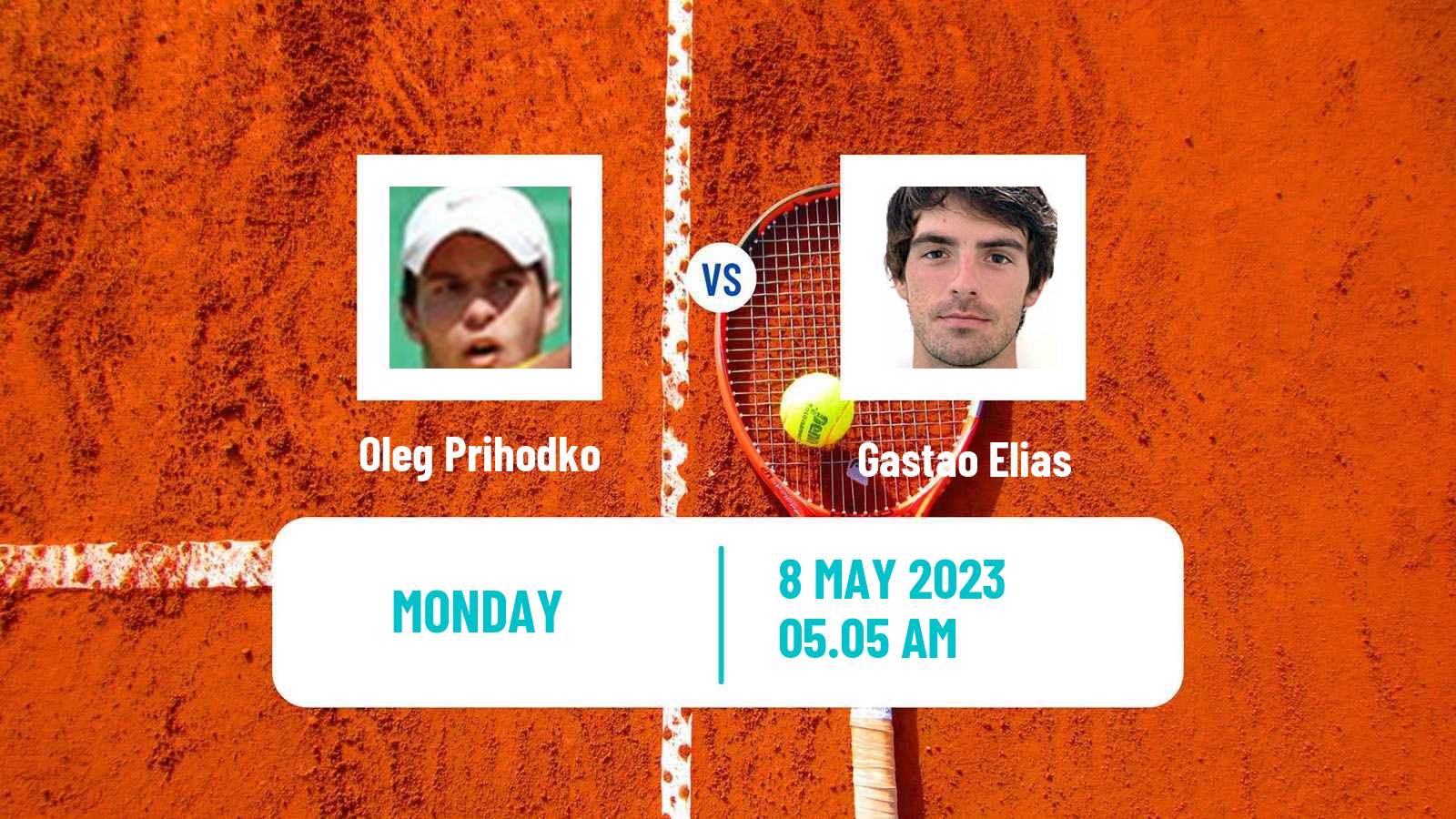 Tennis ATP Challenger Oleg Prihodko - Gastao Elias