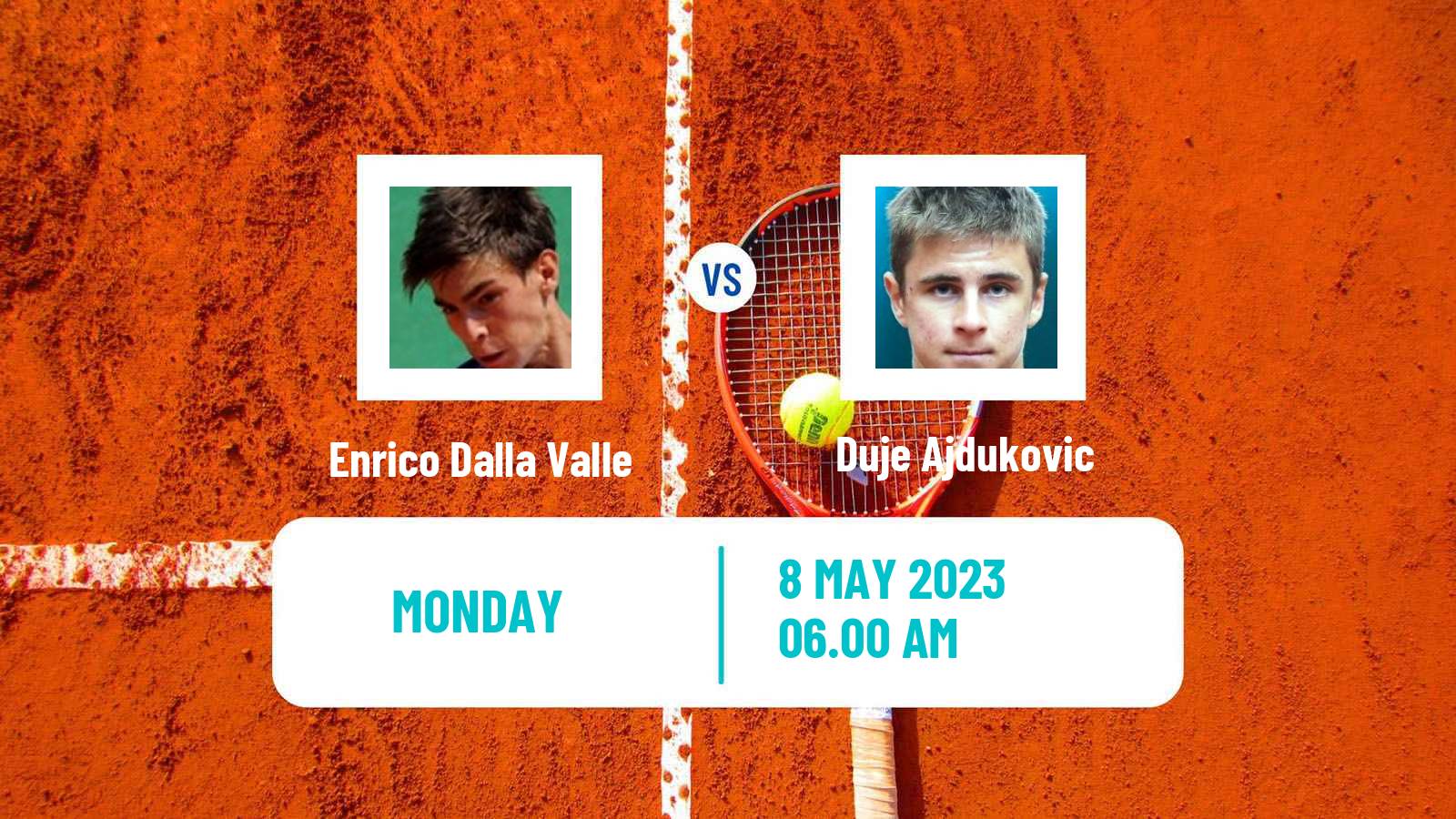 Tennis ATP Challenger Enrico Dalla Valle - Duje Ajdukovic