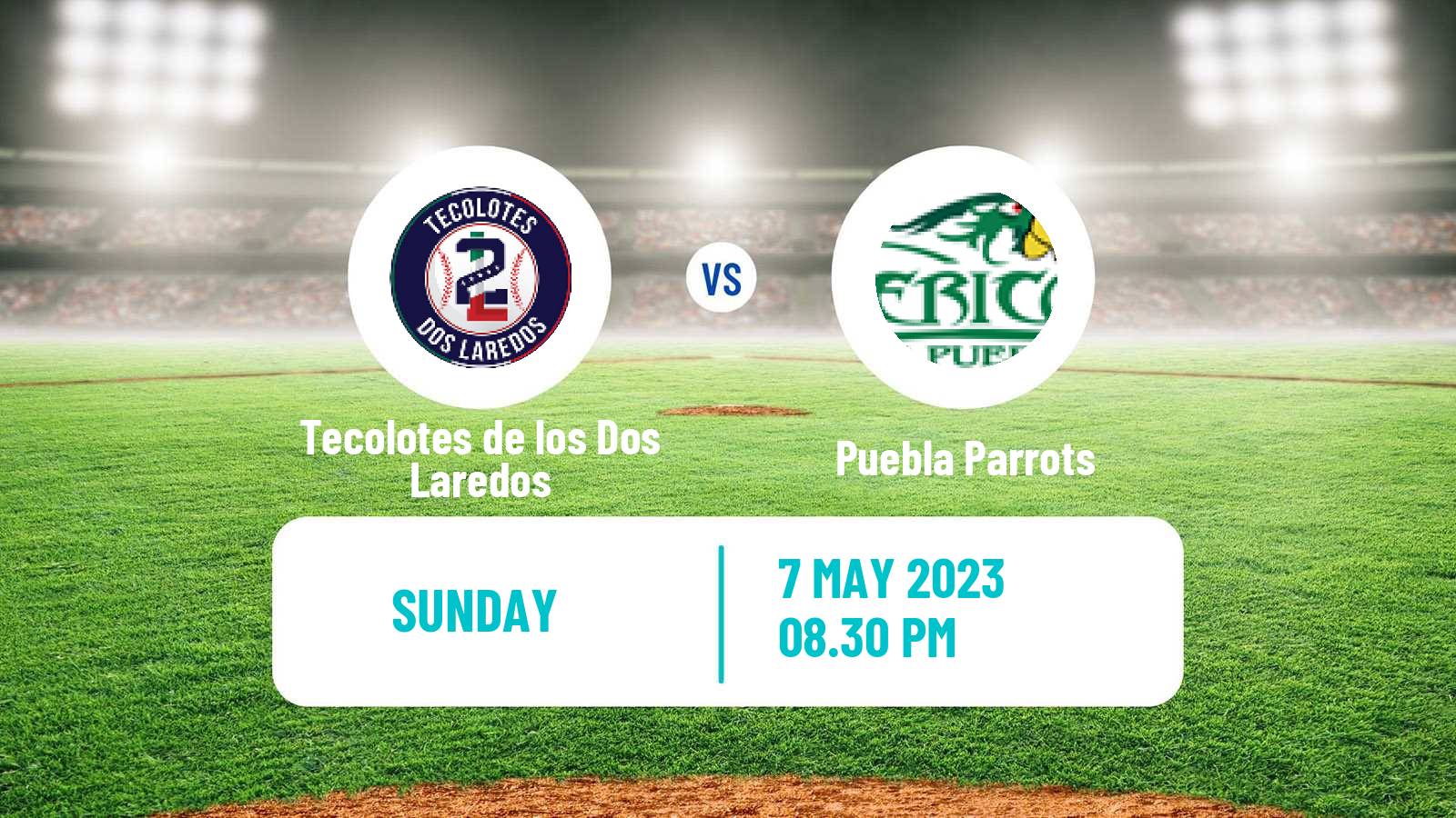 Baseball LMB Tecolotes de los Dos Laredos - Puebla Parrots