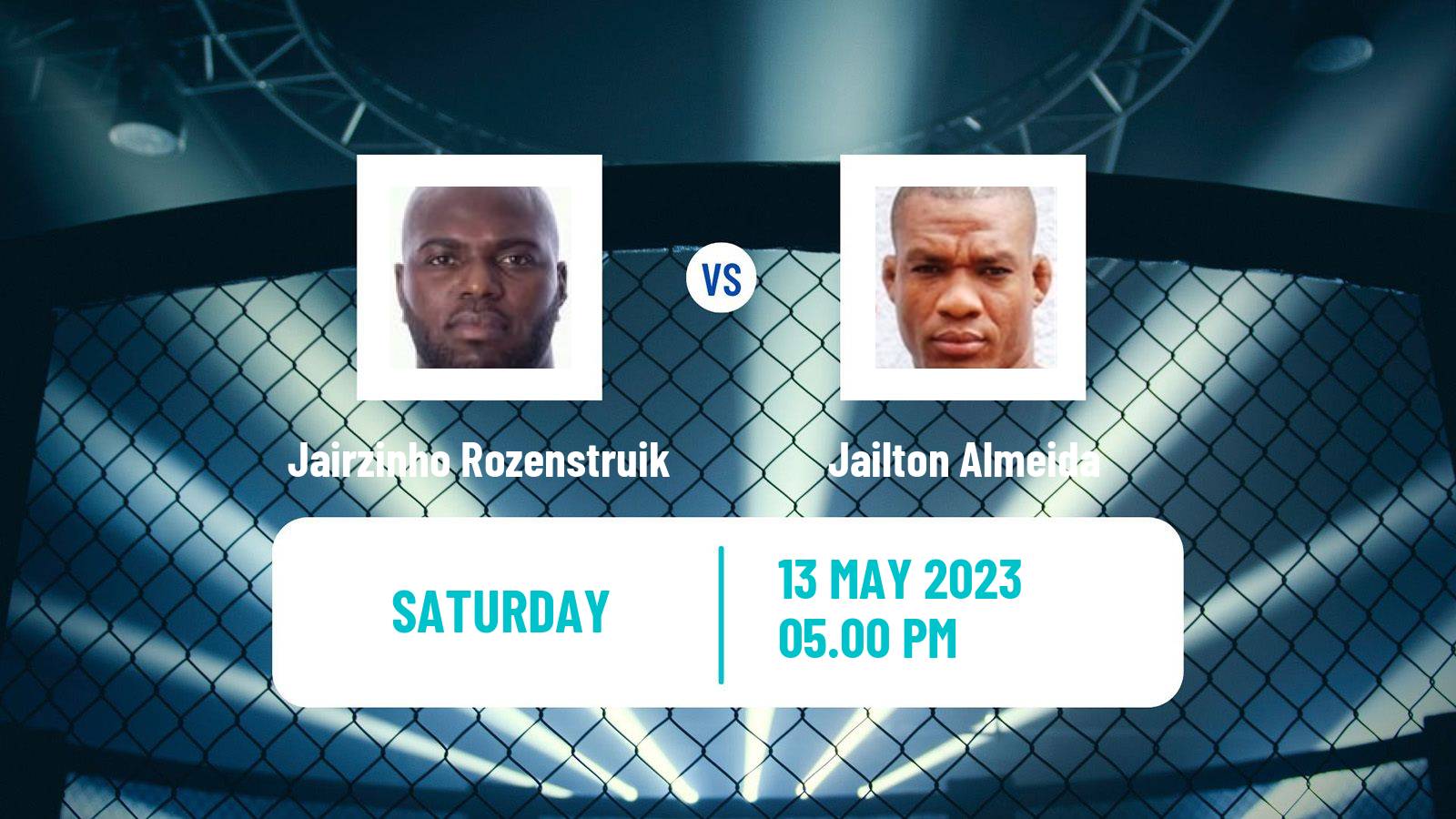 MMA MMA Jairzinho Rozenstruik - Jailton Almeida