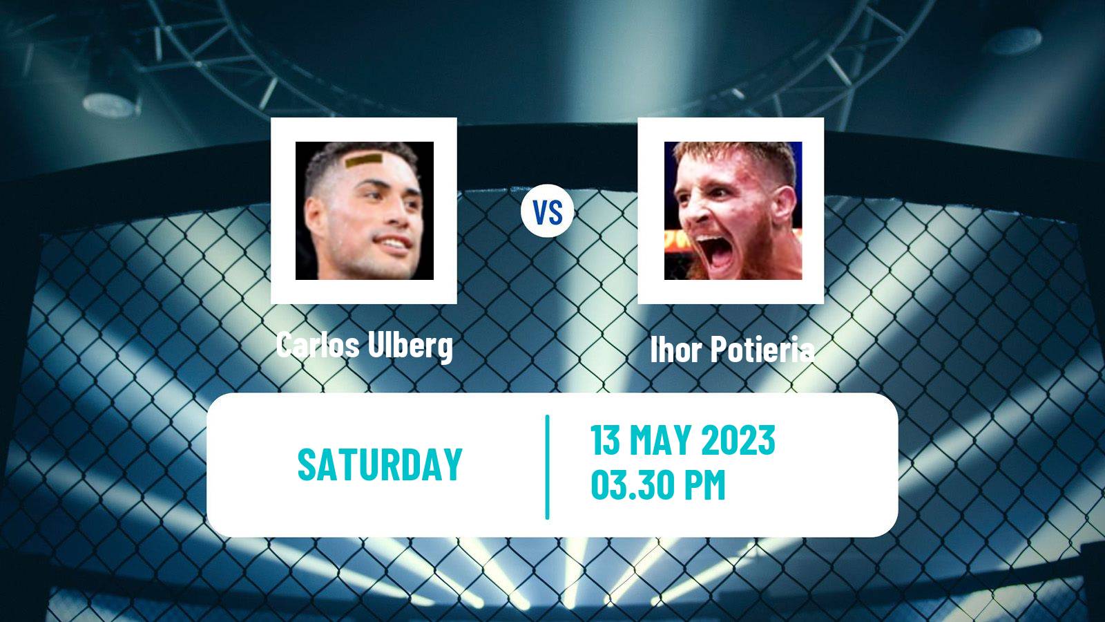 MMA MMA Carlos Ulberg - Ihor Potieria