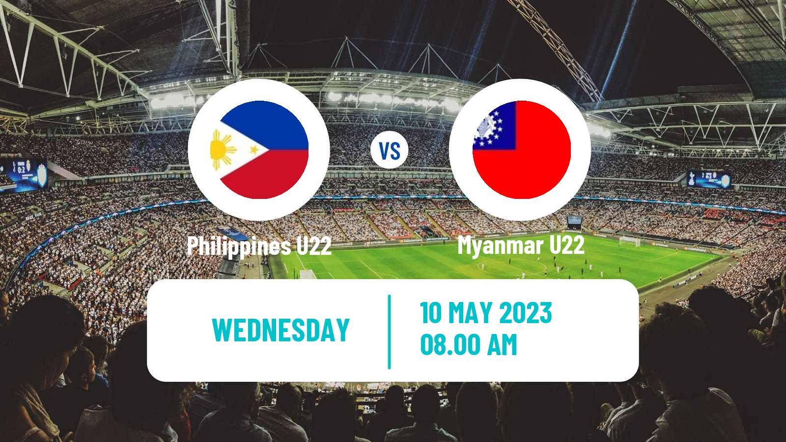 Soccer Southeast Asian Games Philippines U22 - Myanmar U22