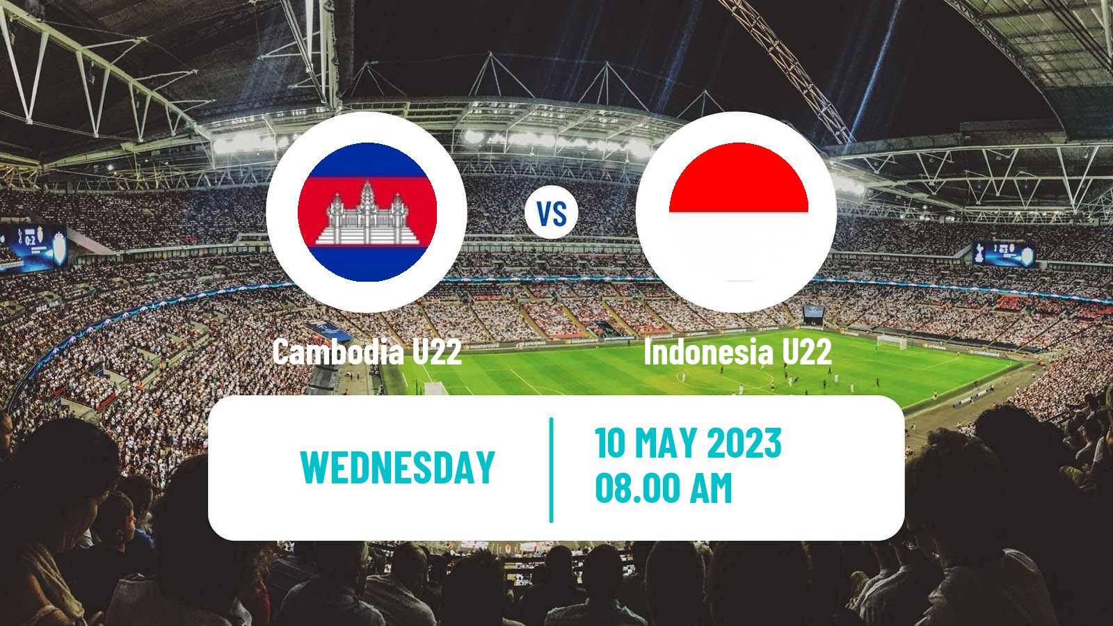 Soccer Southeast Asian Games Cambodia U22 - Indonesia U22