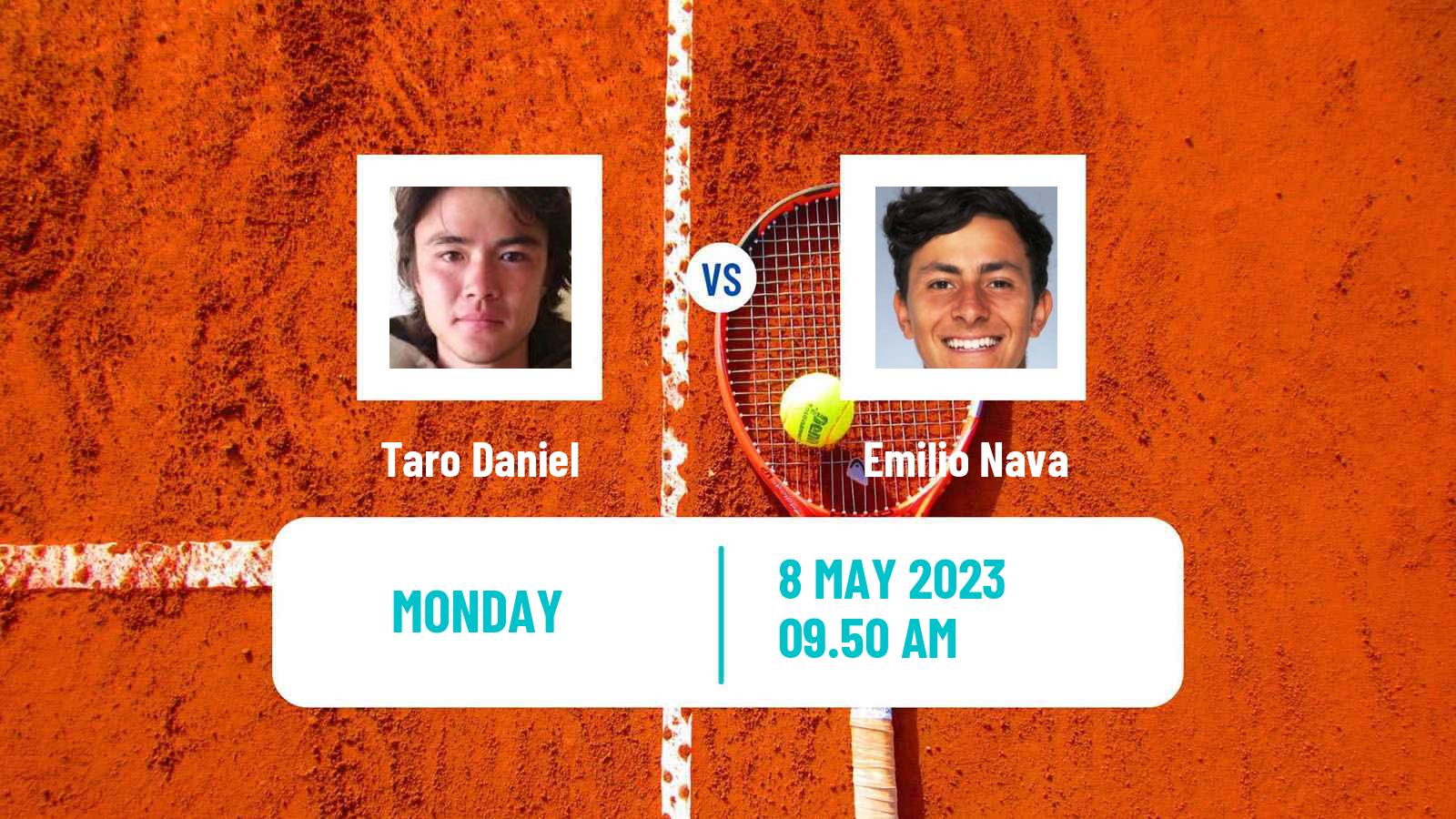 Tennis ATP Roma Taro Daniel - Emilio Nava
