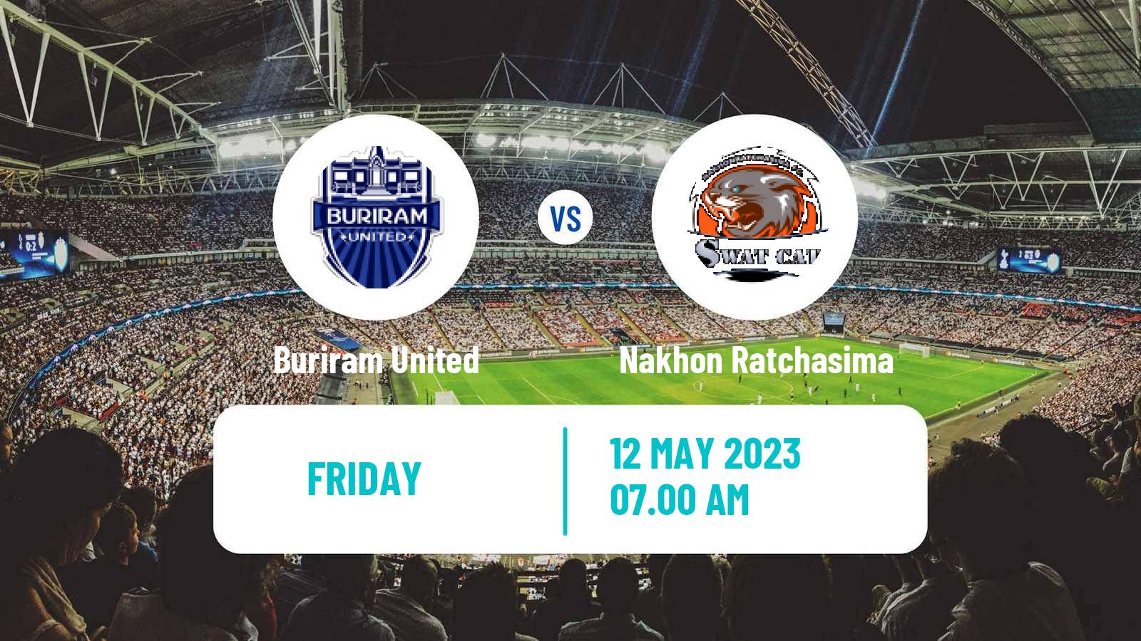 Soccer Thai League 1 Buriram United - Nakhon Ratchasima