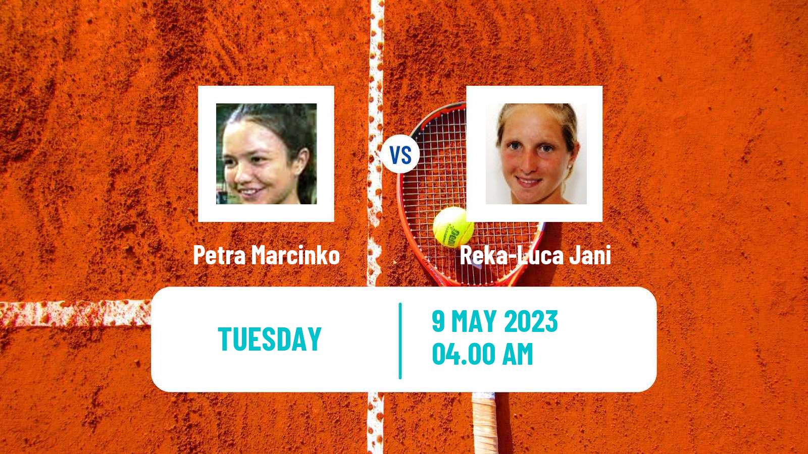 Tennis ITF Tournaments Petra Marcinko - Reka-Luca Jani