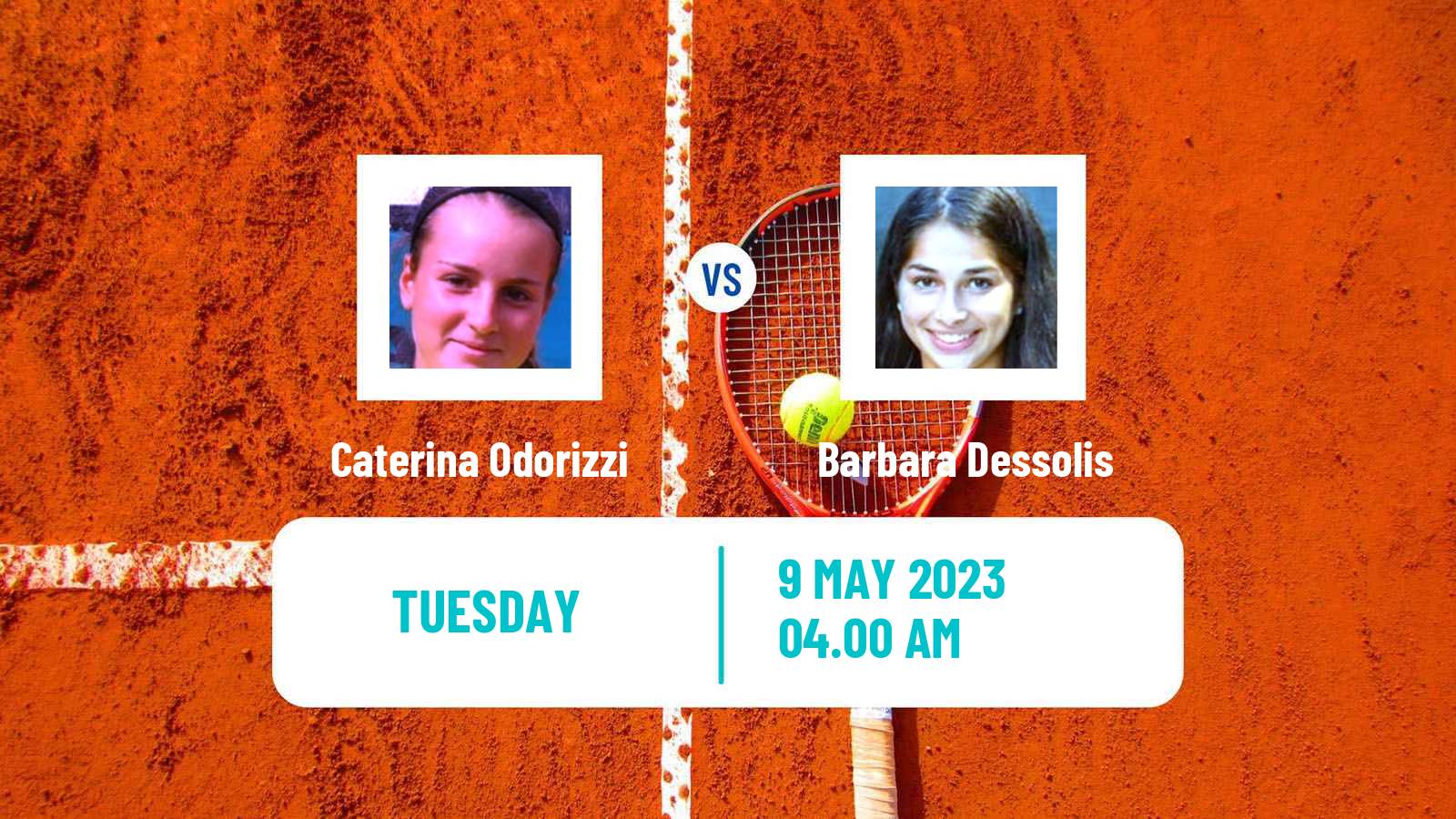Tennis ITF Tournaments Caterina Odorizzi - Barbara Dessolis