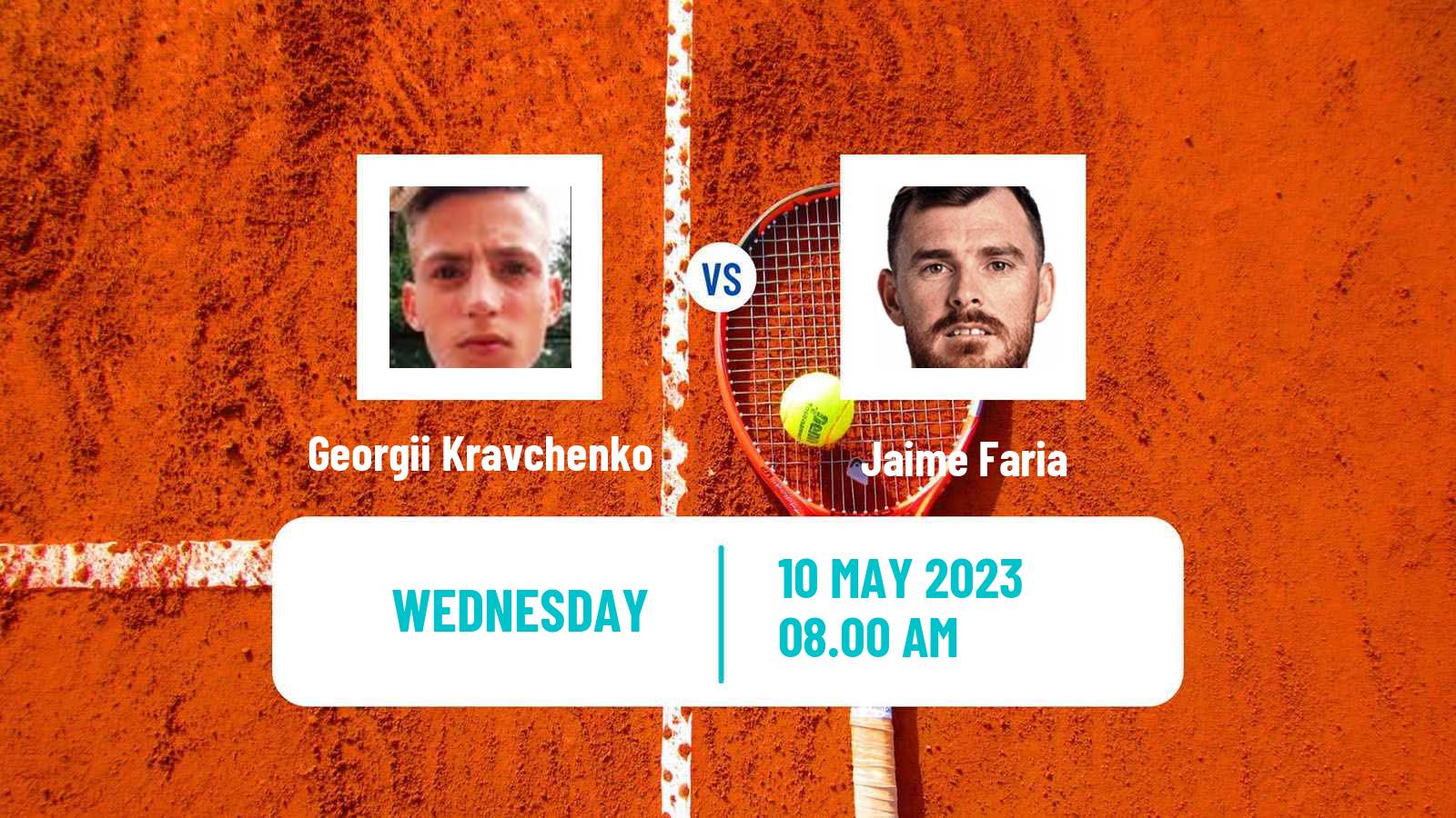 Tennis ITF Tournaments Georgii Kravchenko - Jaime Faria