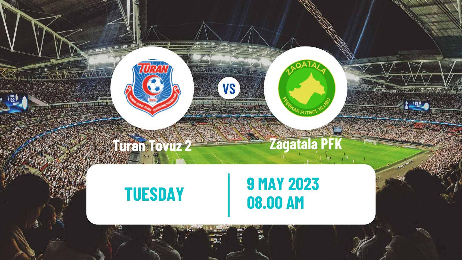 Soccer Azerbaijan First Division Turan Tovuz 2 - Zagatala