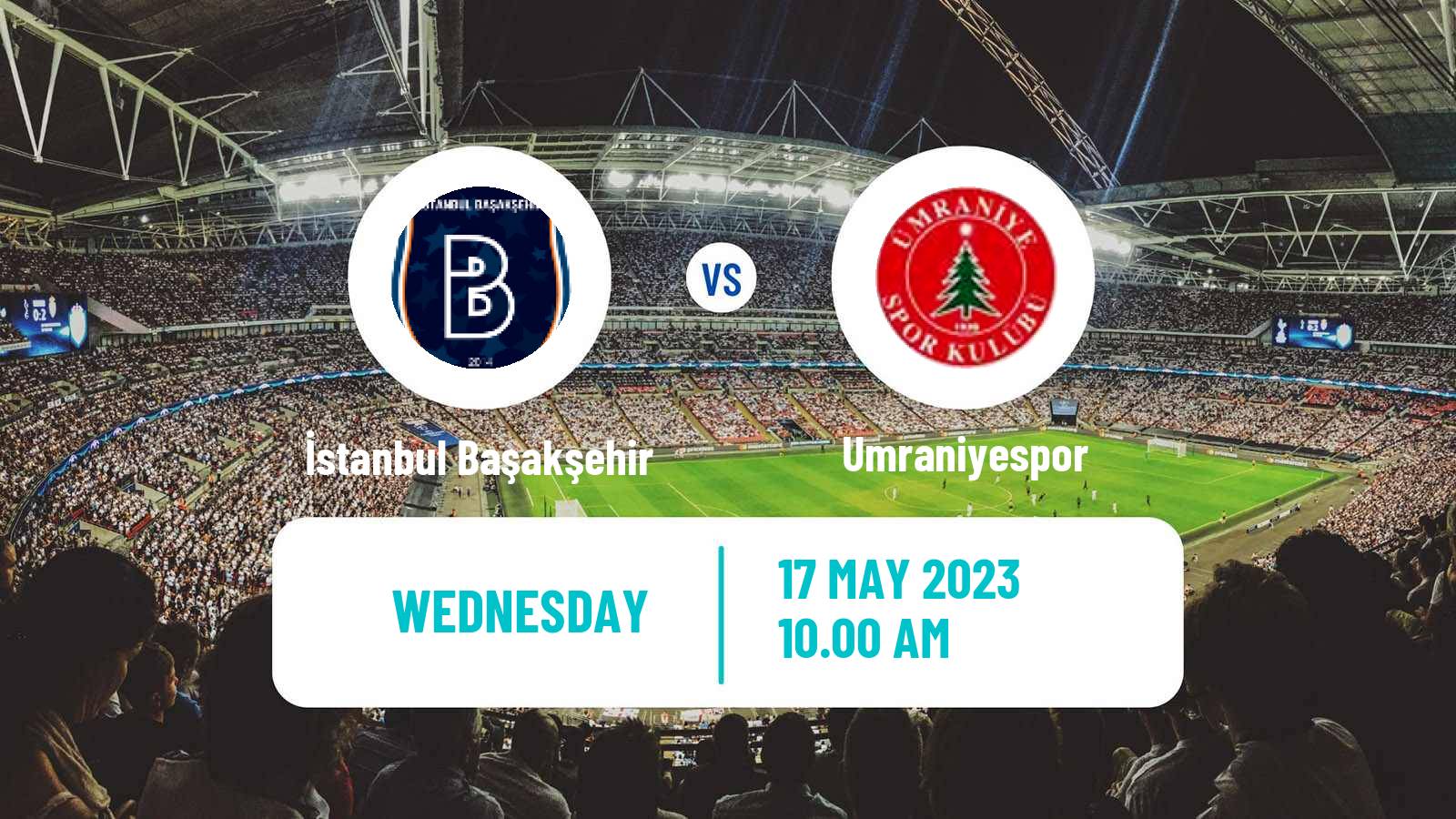 Soccer Turkish Super League İstanbul Başakşehir - Umraniyespor