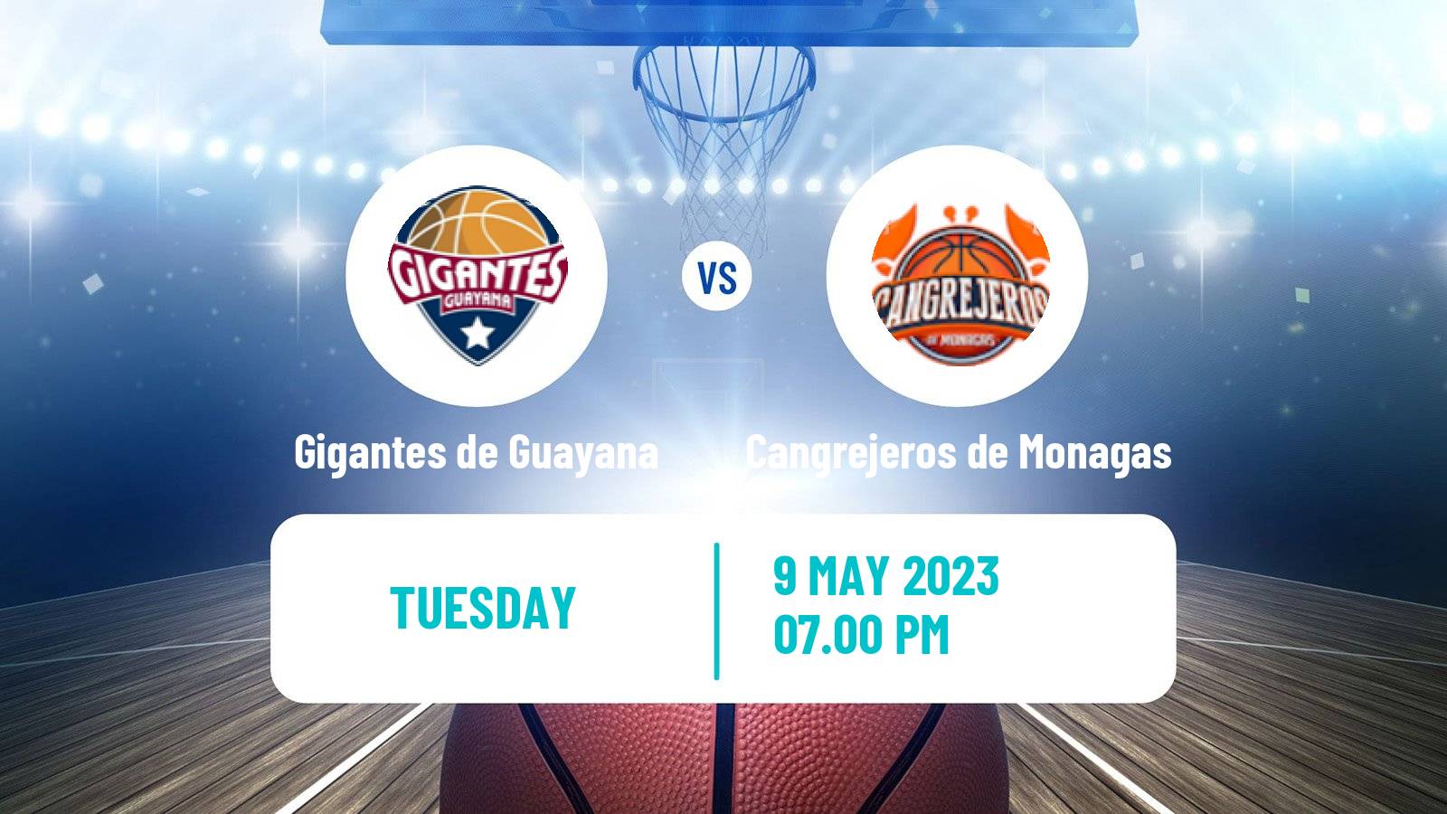 Basketball Venezuelan Superliga Basketball Gigantes de Guayana - Cangrejeros de Monagas