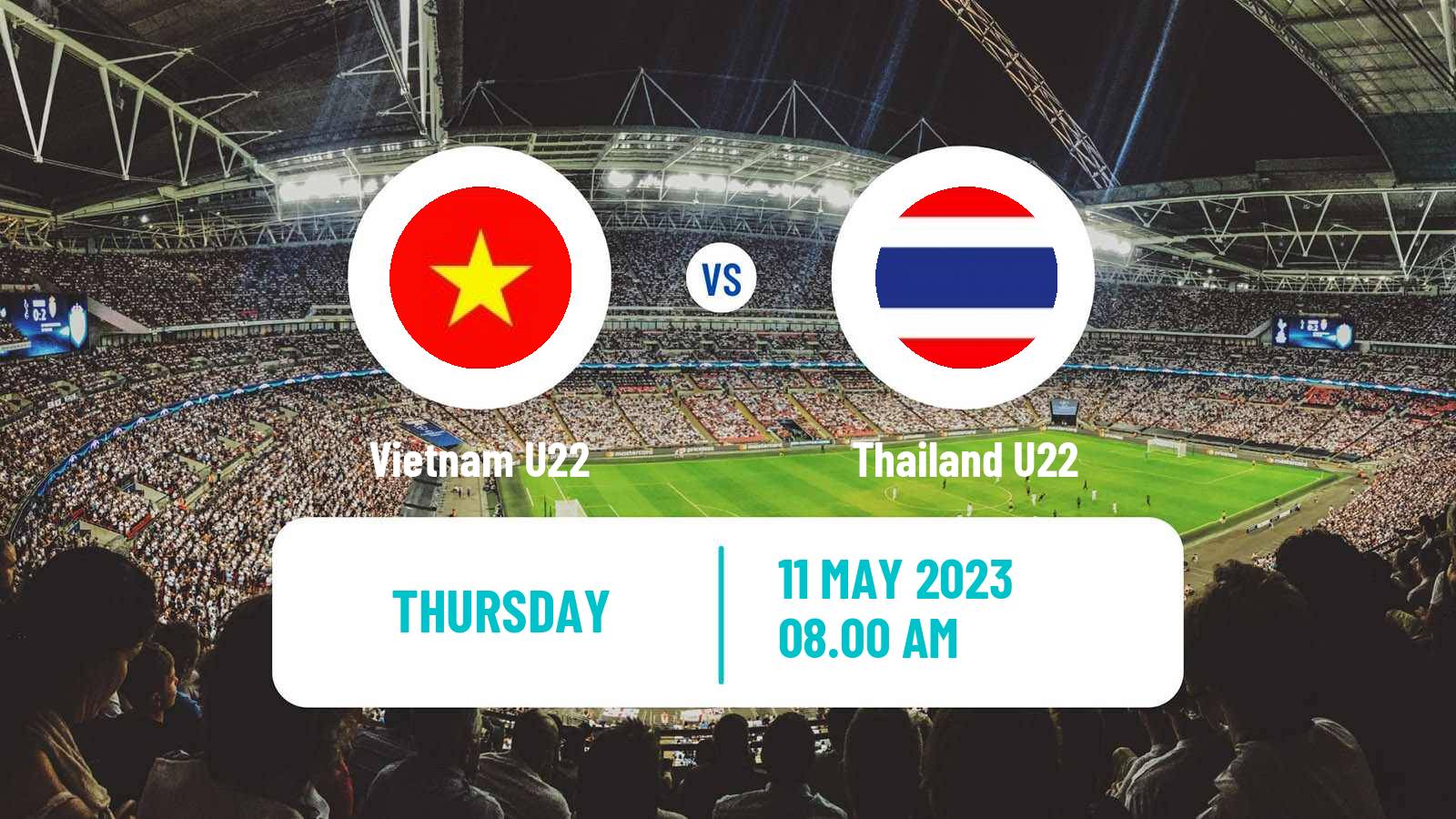 Soccer Southeast Asian Games Vietnam U22 - Thailand U22