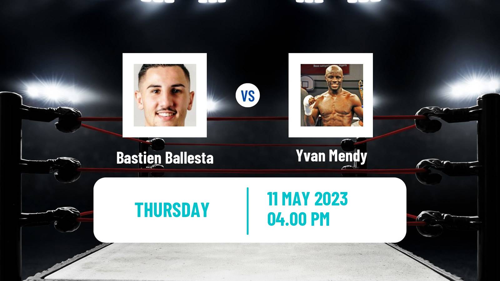 Boxing Boxing Bastien Ballesta - Yvan Mendy